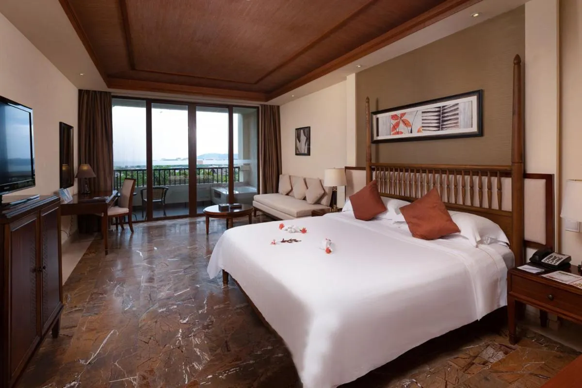 Bedroom, Bed in Stony Brook Villa Jianguo Resort Sanya