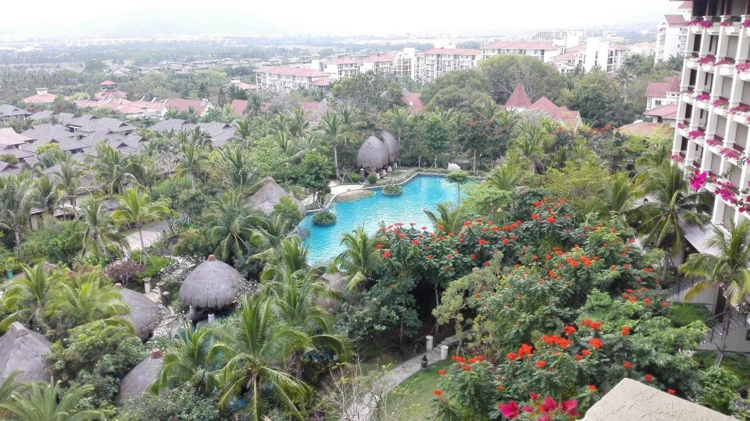 Pool view in Stony Brook Villa Jianguo Resort Sanya