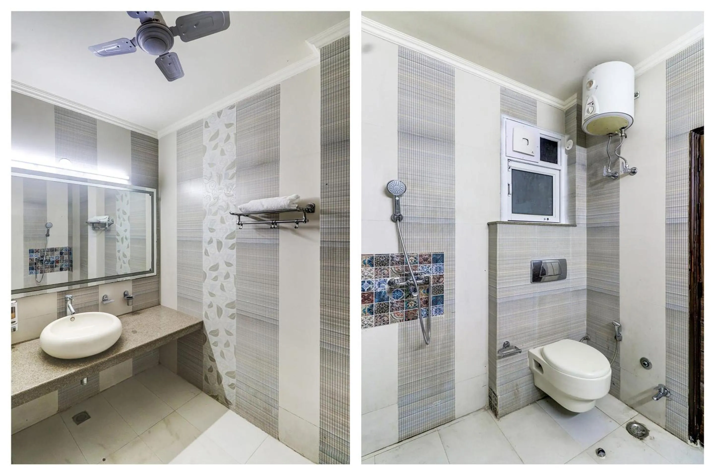 Bathroom in Hotel O Metro suites