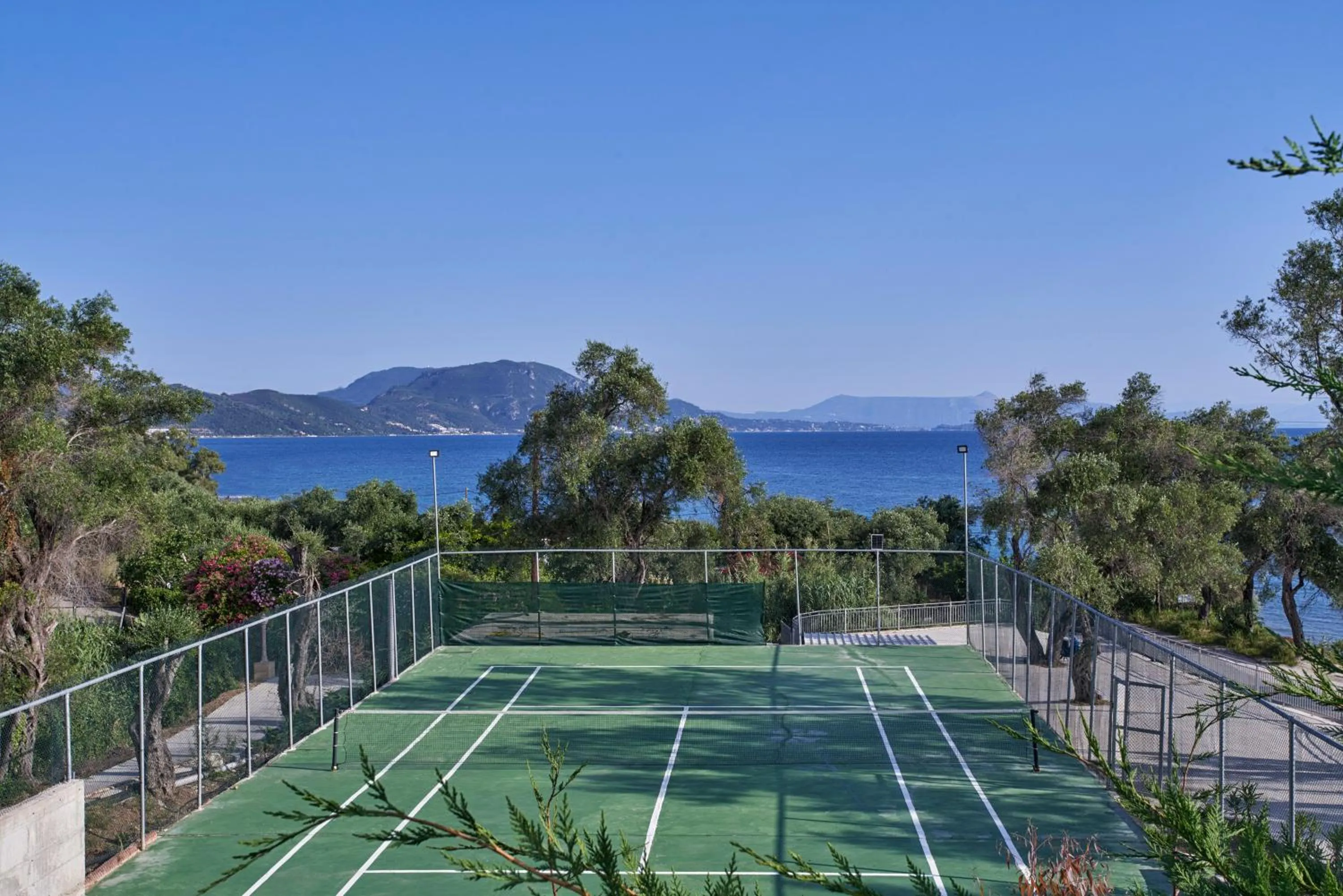 Tennis court in Mythos Panorama - Adults Only