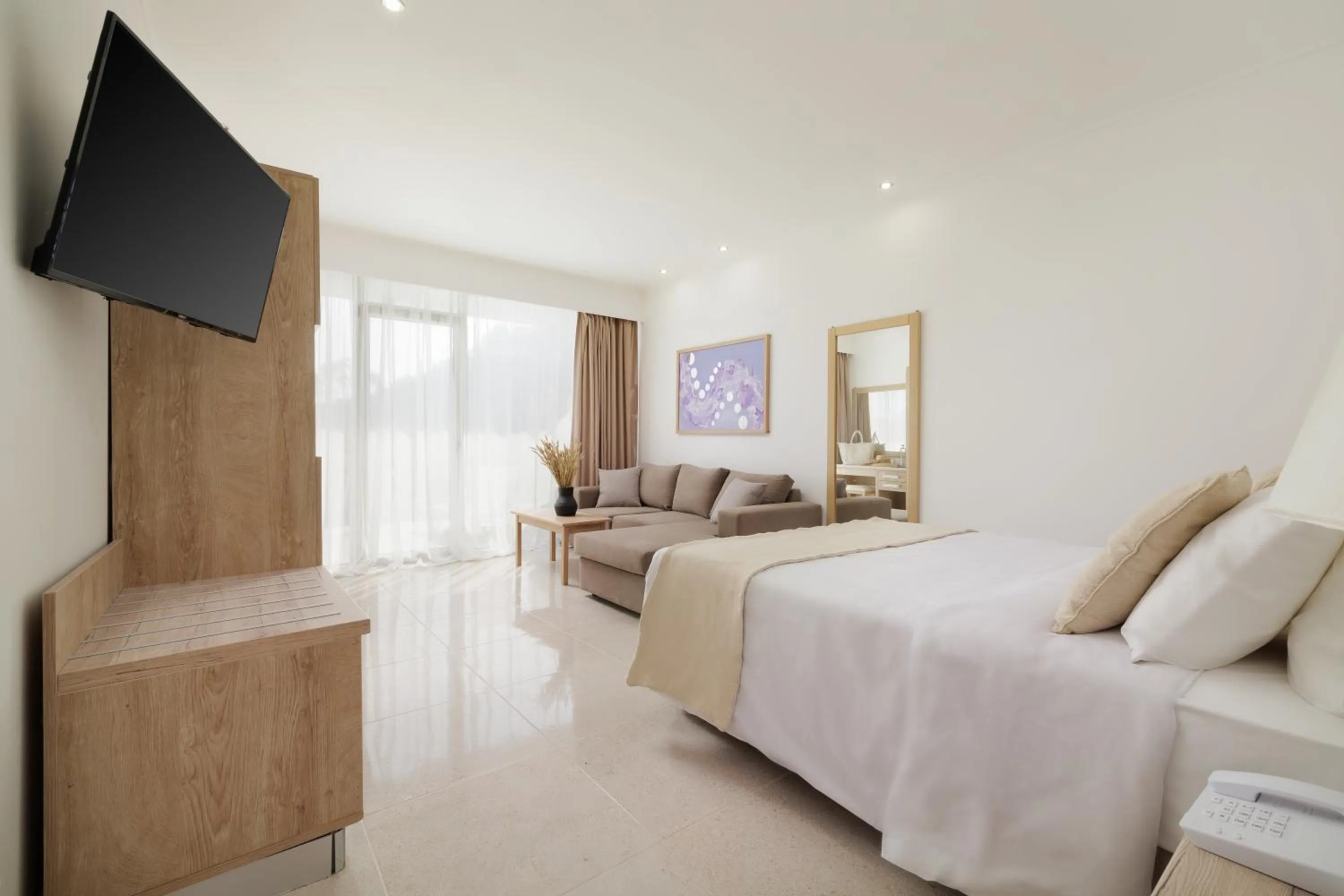 Bedroom, Bed in Mythos Panorama - Adults Only