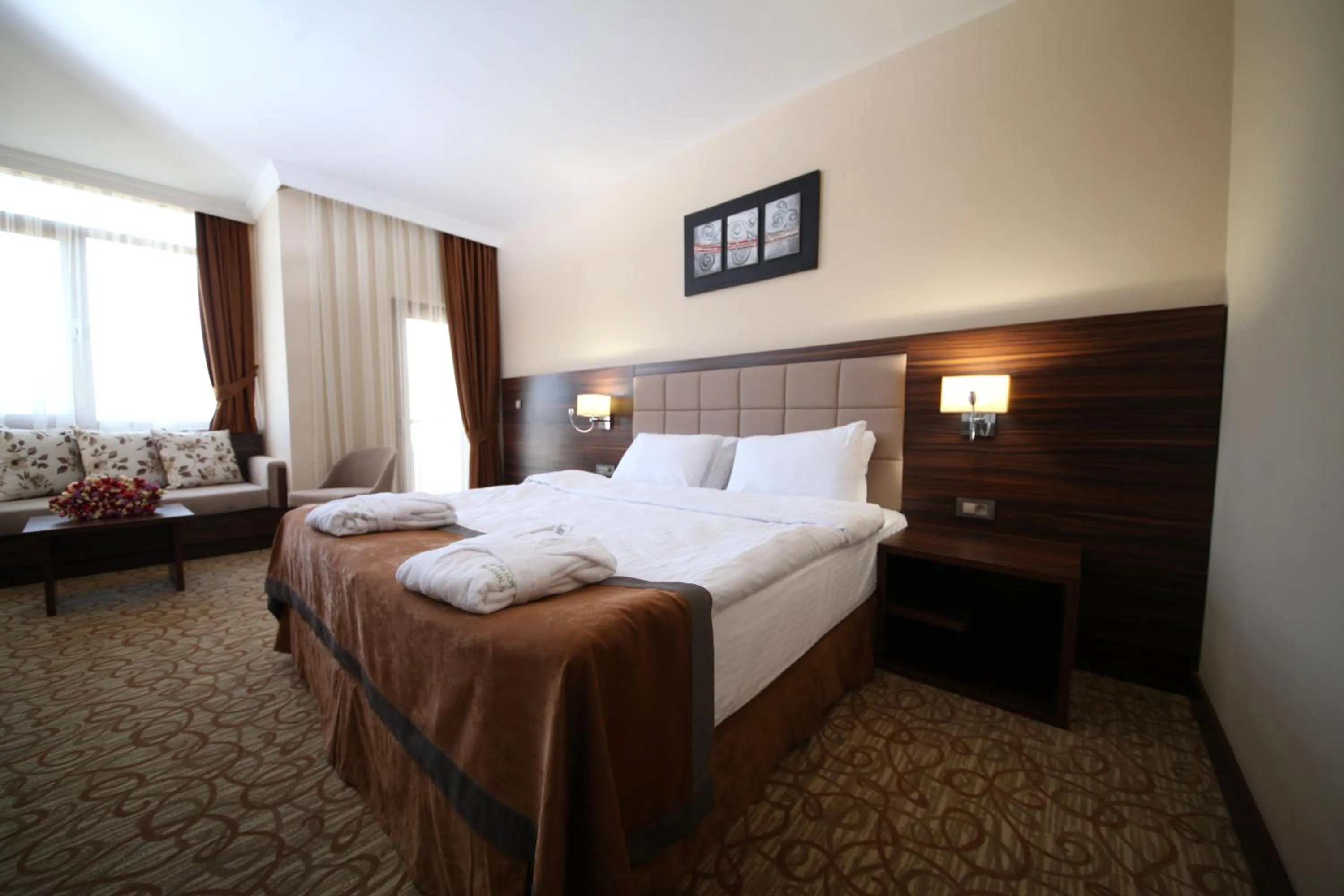 Bedroom, Bed in Safa Sorgun Thermal Hotel