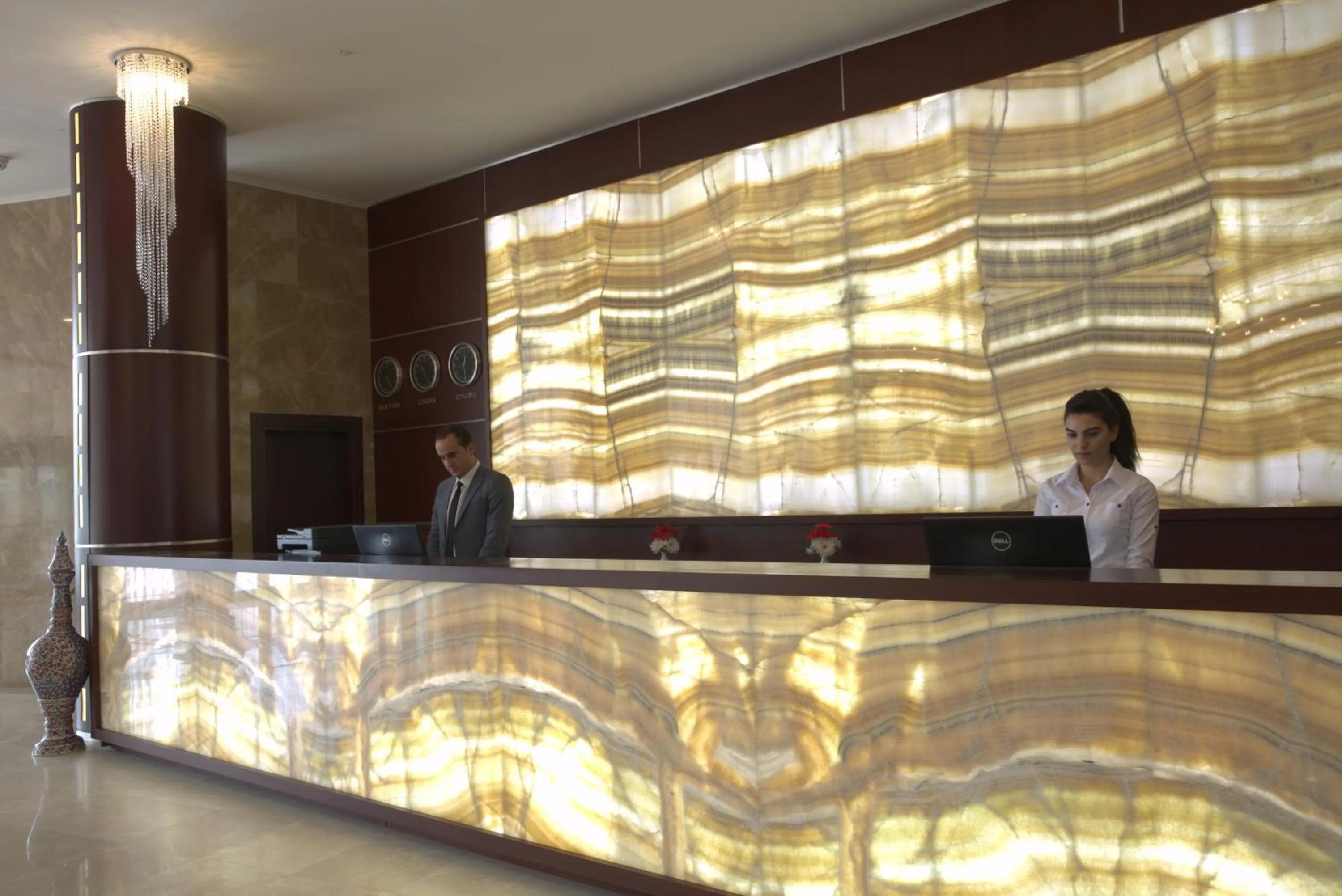 Lobby or reception in Safa Sorgun Thermal Hotel