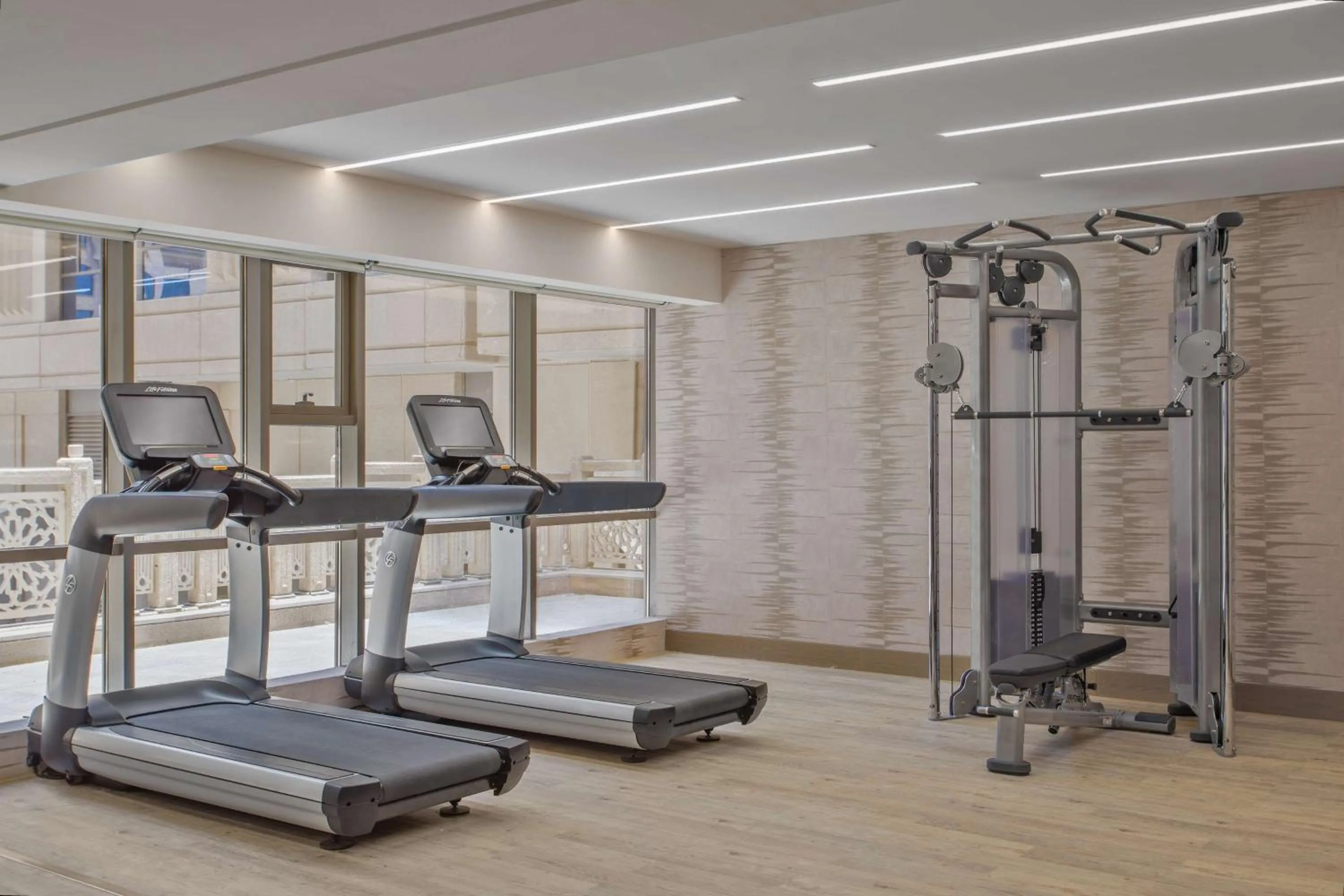 Fitness centre/facilities in Jabal Omar Hyatt Regency Makkah
