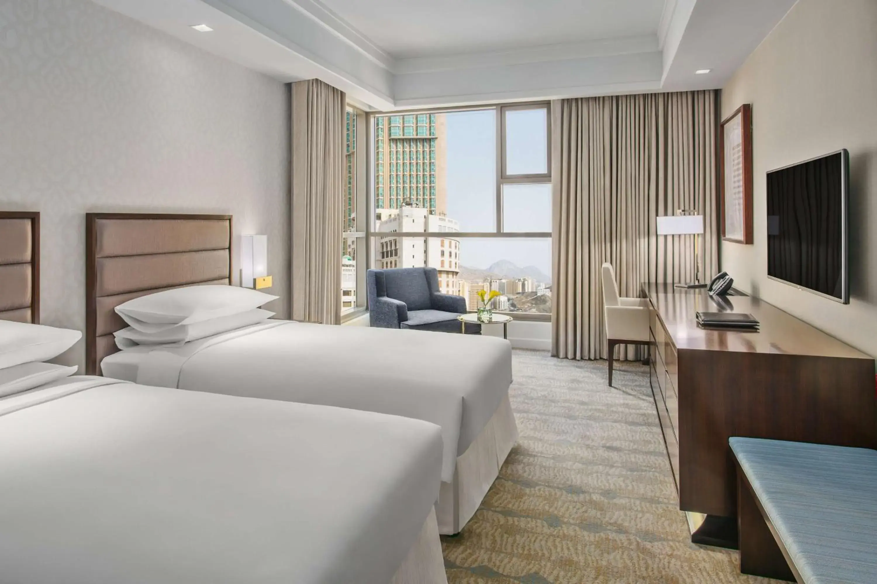 Twin Room with View - Club Access in Jabal Omar Hyatt Regency Makkah Twin Room with View - Club Access in Jabal Omar Hyatt Regency Makkah
