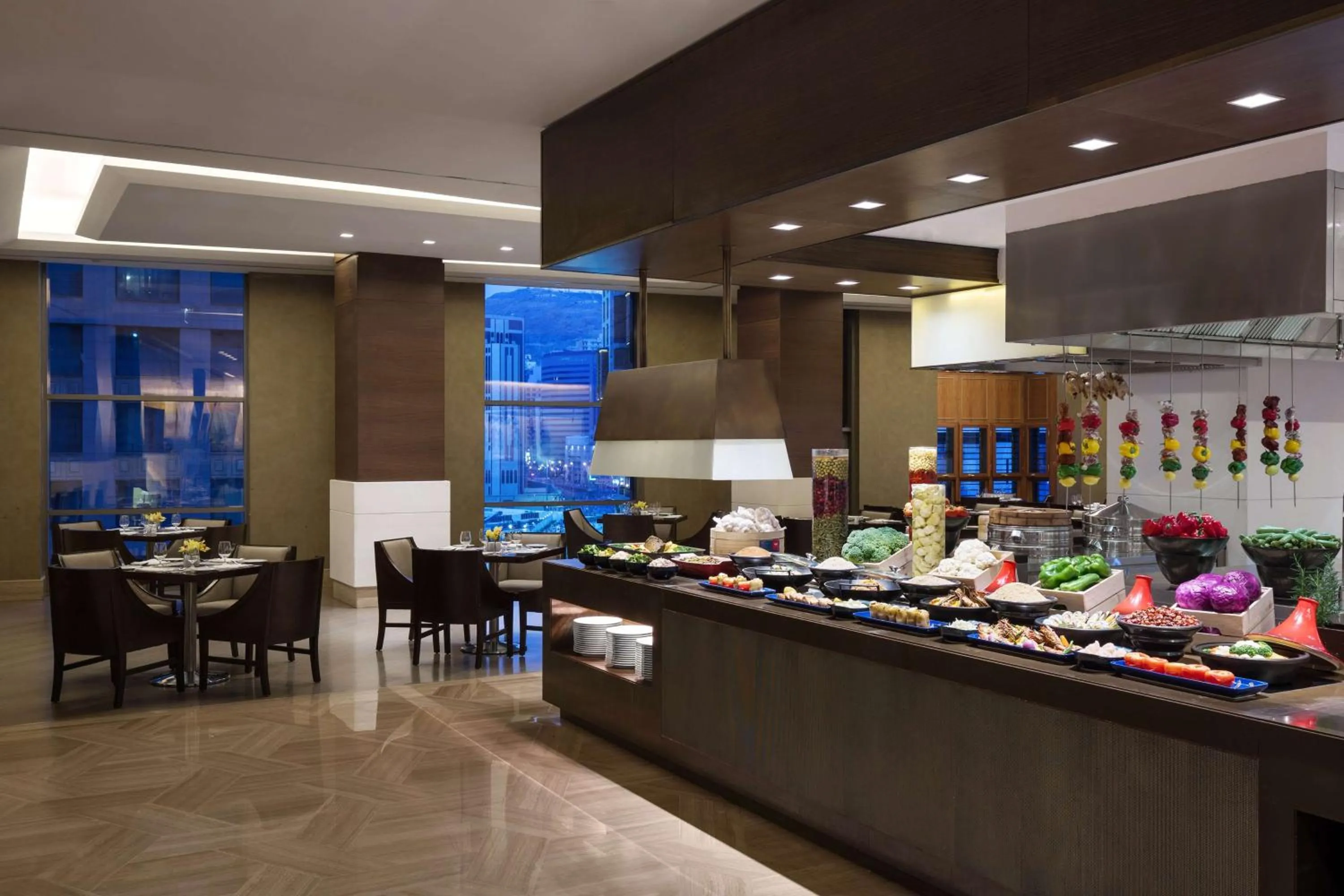 Restaurant/places to eat in Jabal Omar Hyatt Regency Makkah