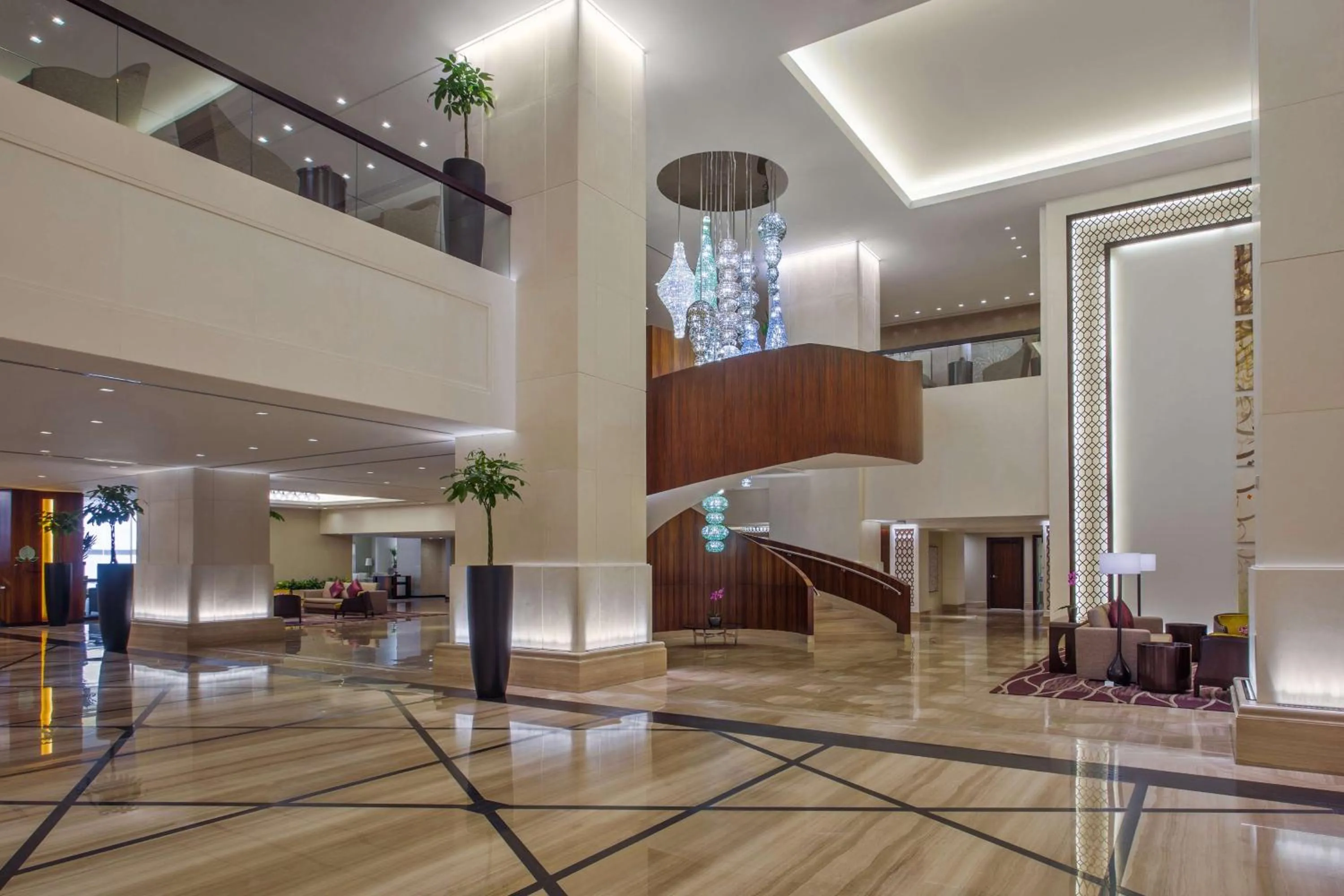 Lobby or reception in Jabal Omar Hyatt Regency Makkah