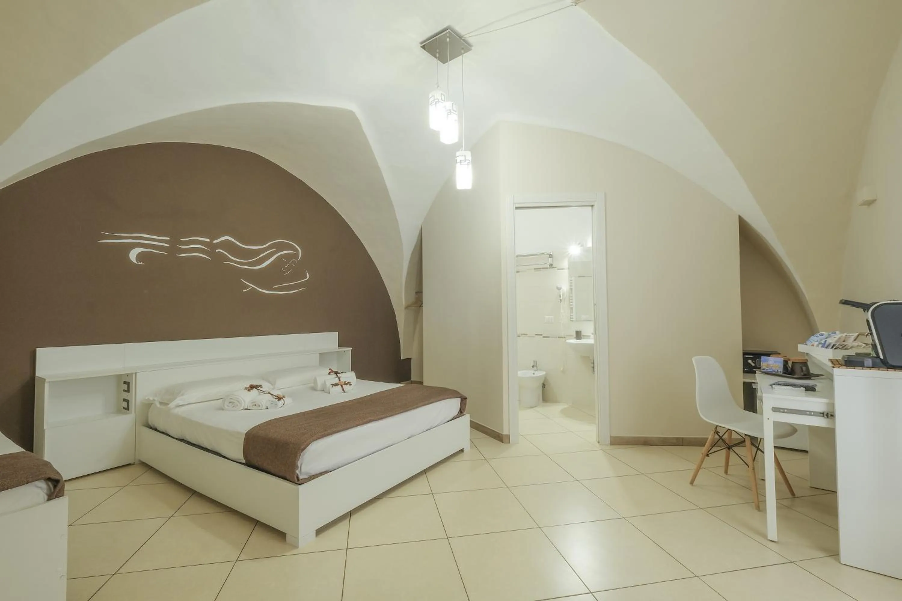 Balcony/Terrace, Bed in Le Suite del Dormiglione