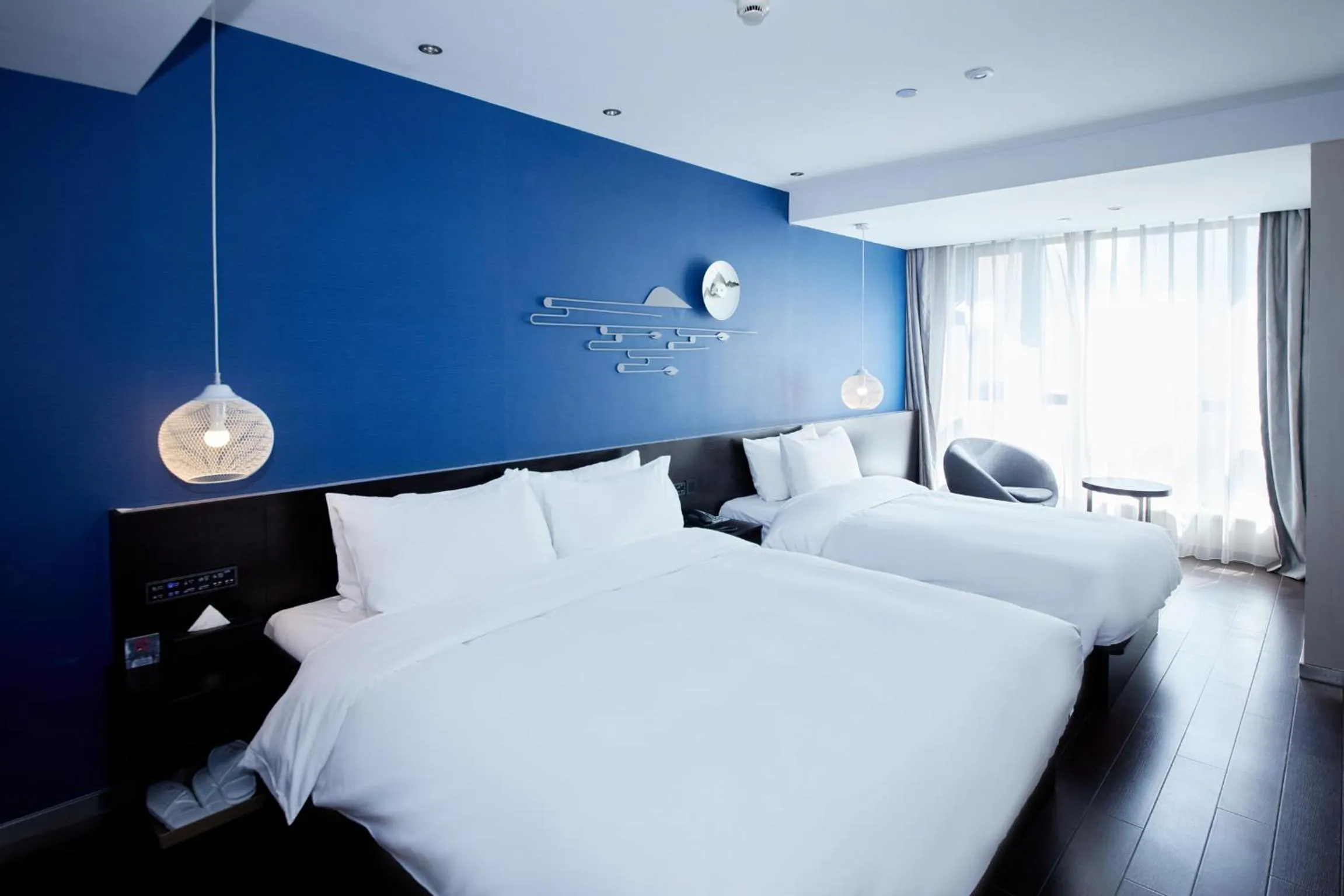 Bedroom, Bed in Orange Hotel Shanghai Hongkou Football Stadium Branch