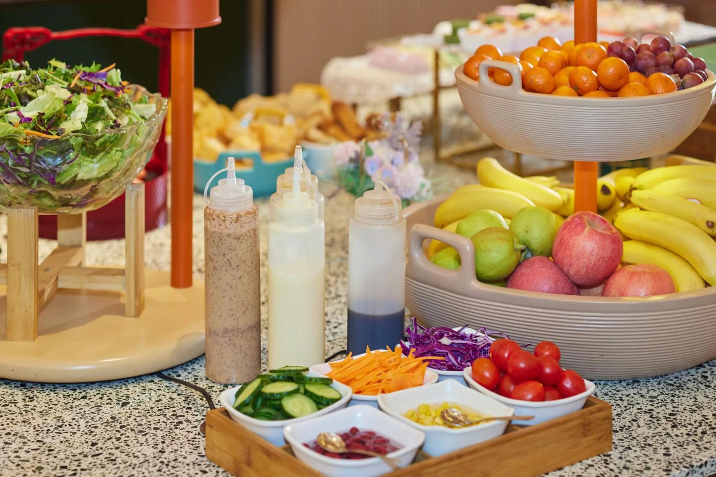 Food and drinks in Orange Hotel Shanghai Hongkou Football Stadium Branch