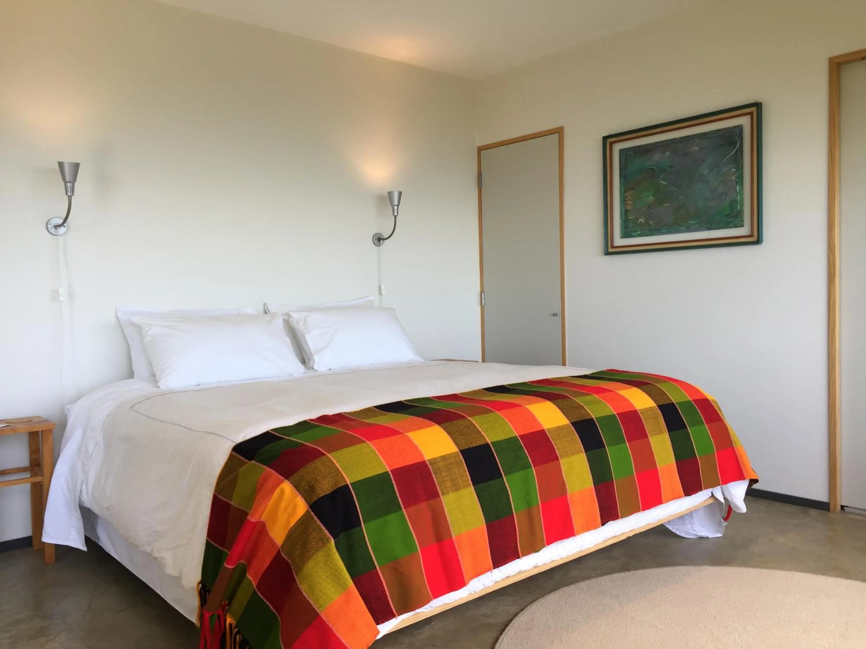 Bed in Big Sky Nelson Luxury Eco B&B