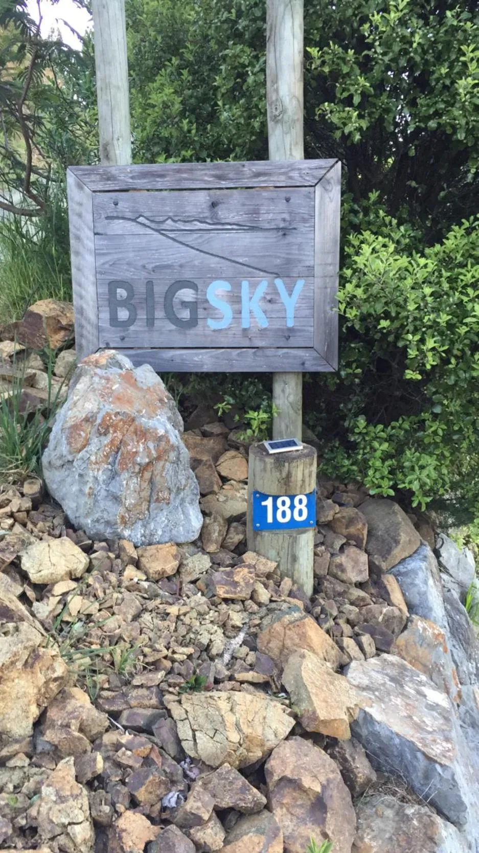 Facade/entrance in Big Sky Nelson Luxury Eco B&B