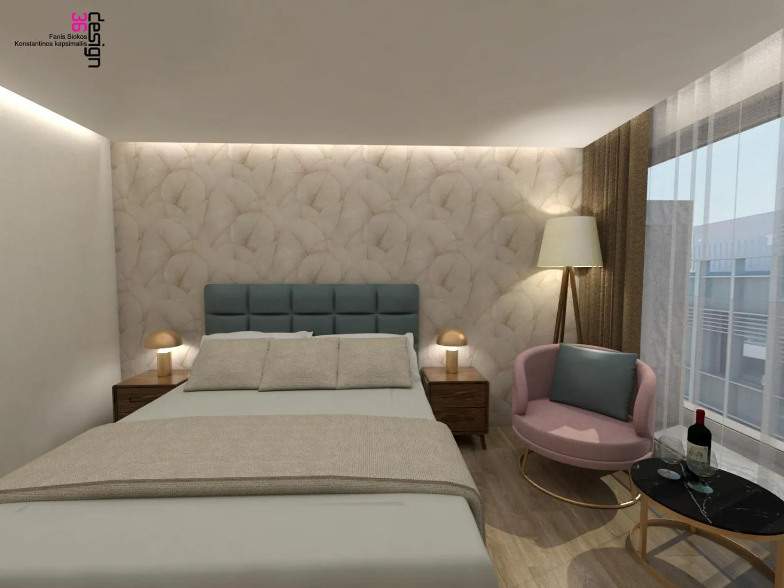 Bedroom, Bed in Great Athens Hotel