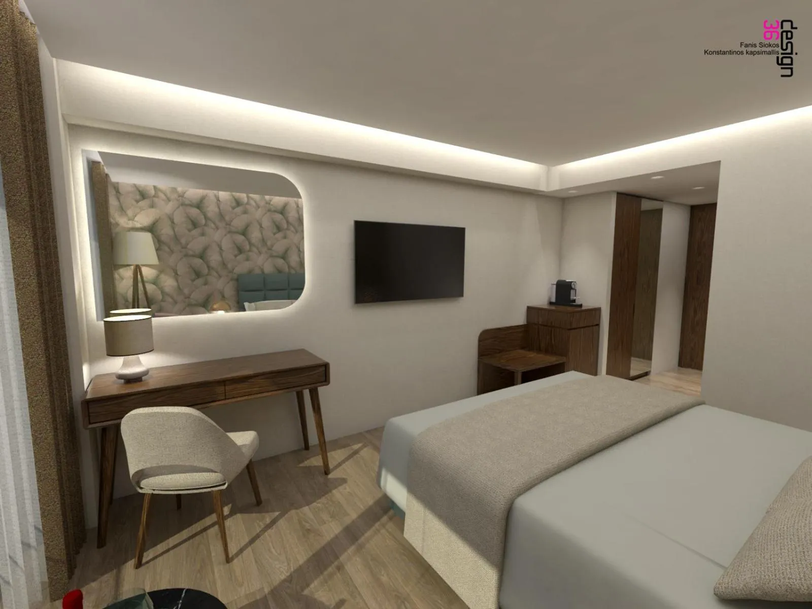 Bedroom, Bed in Great Athens Hotel