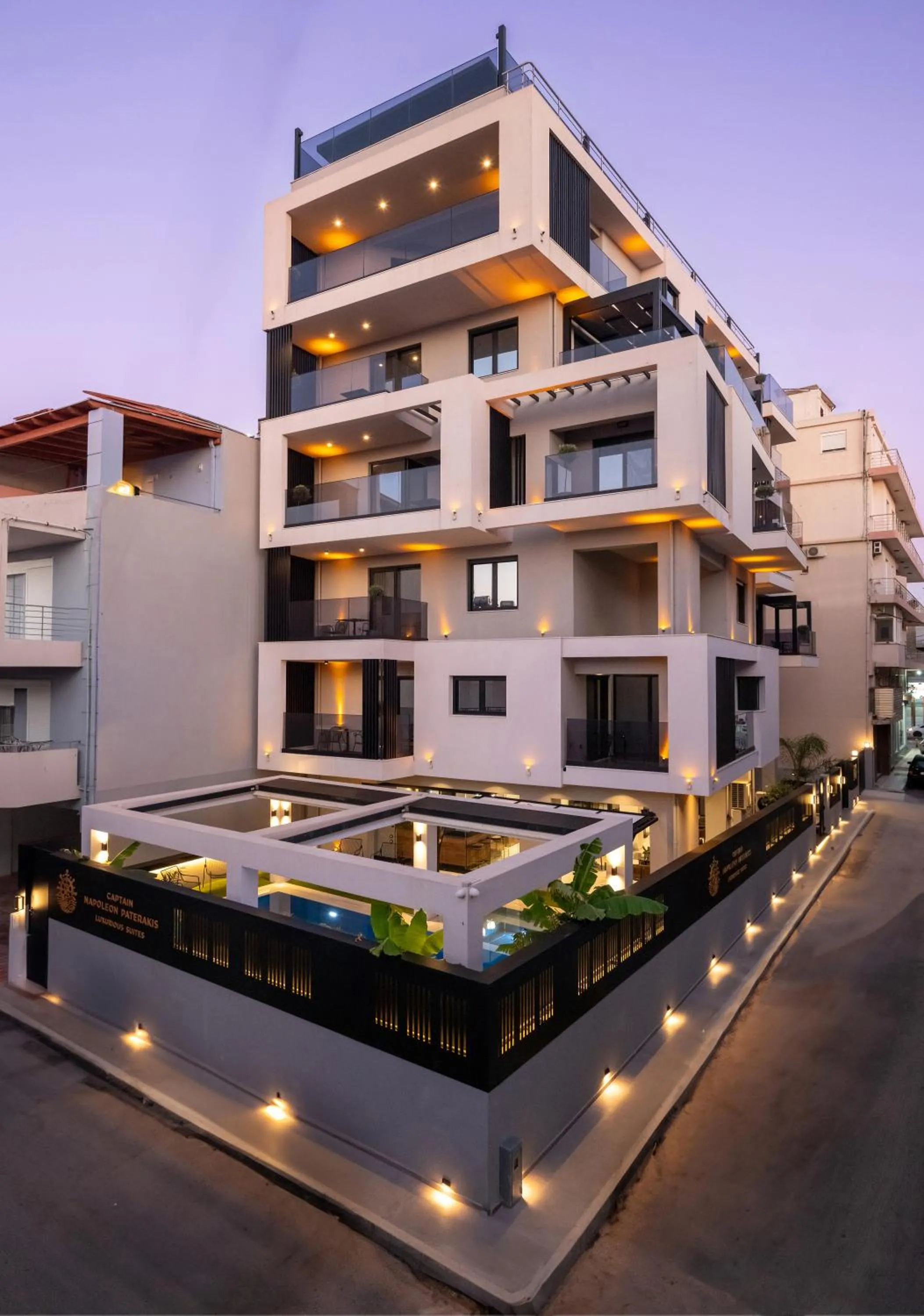 Property building in Captain Napoleon Paterakis CNP Luxurious Suites