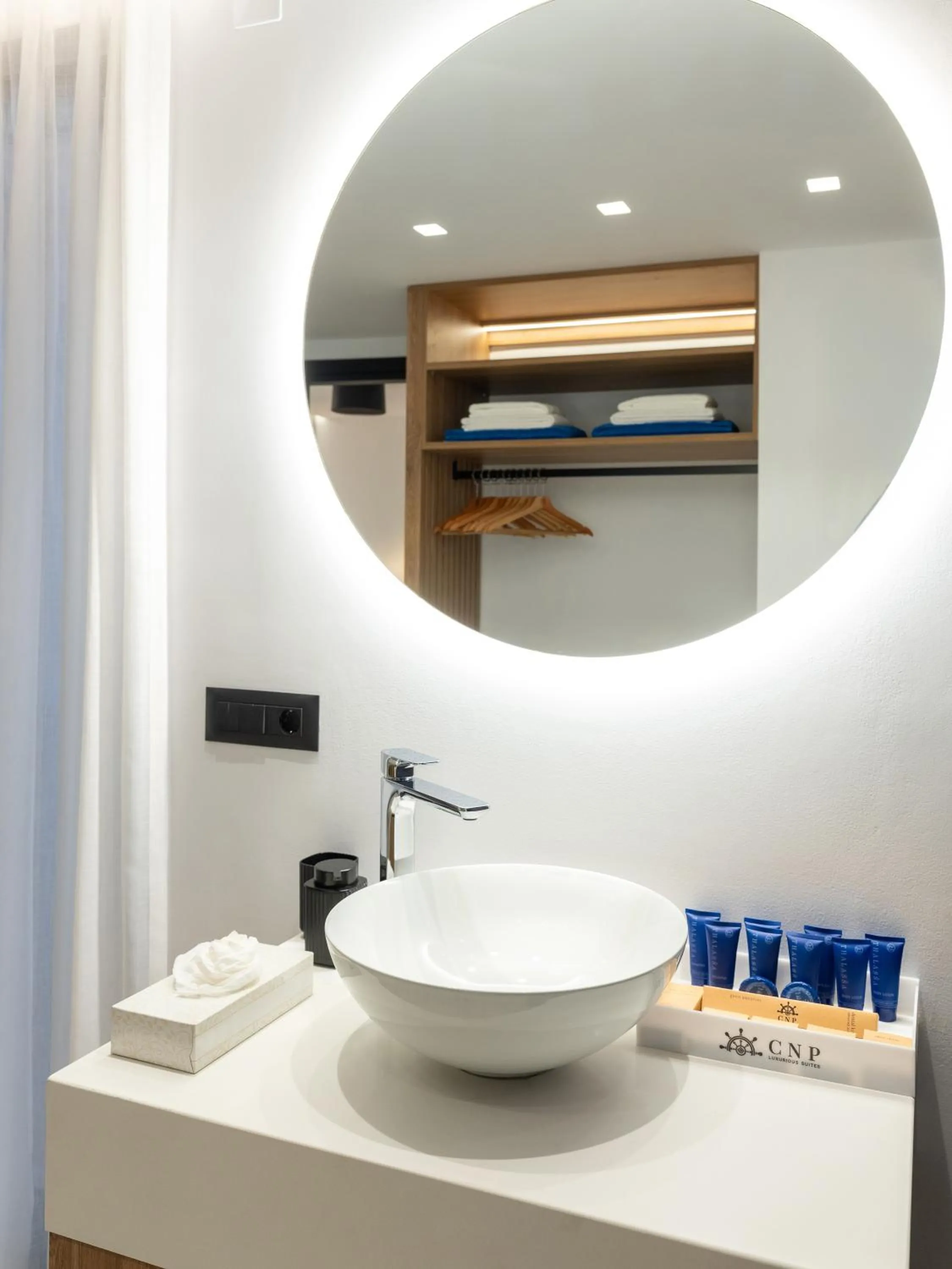 Bathroom in Captain Napoleon Paterakis CNP Luxurious Suites