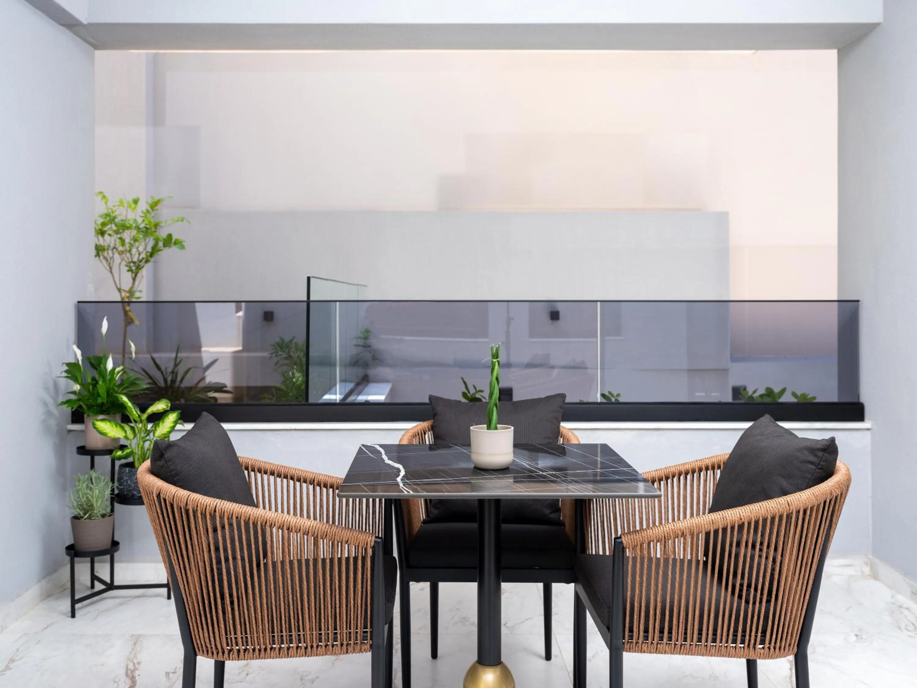 Lobby or reception in Captain Napoleon Paterakis CNP Luxurious Suites