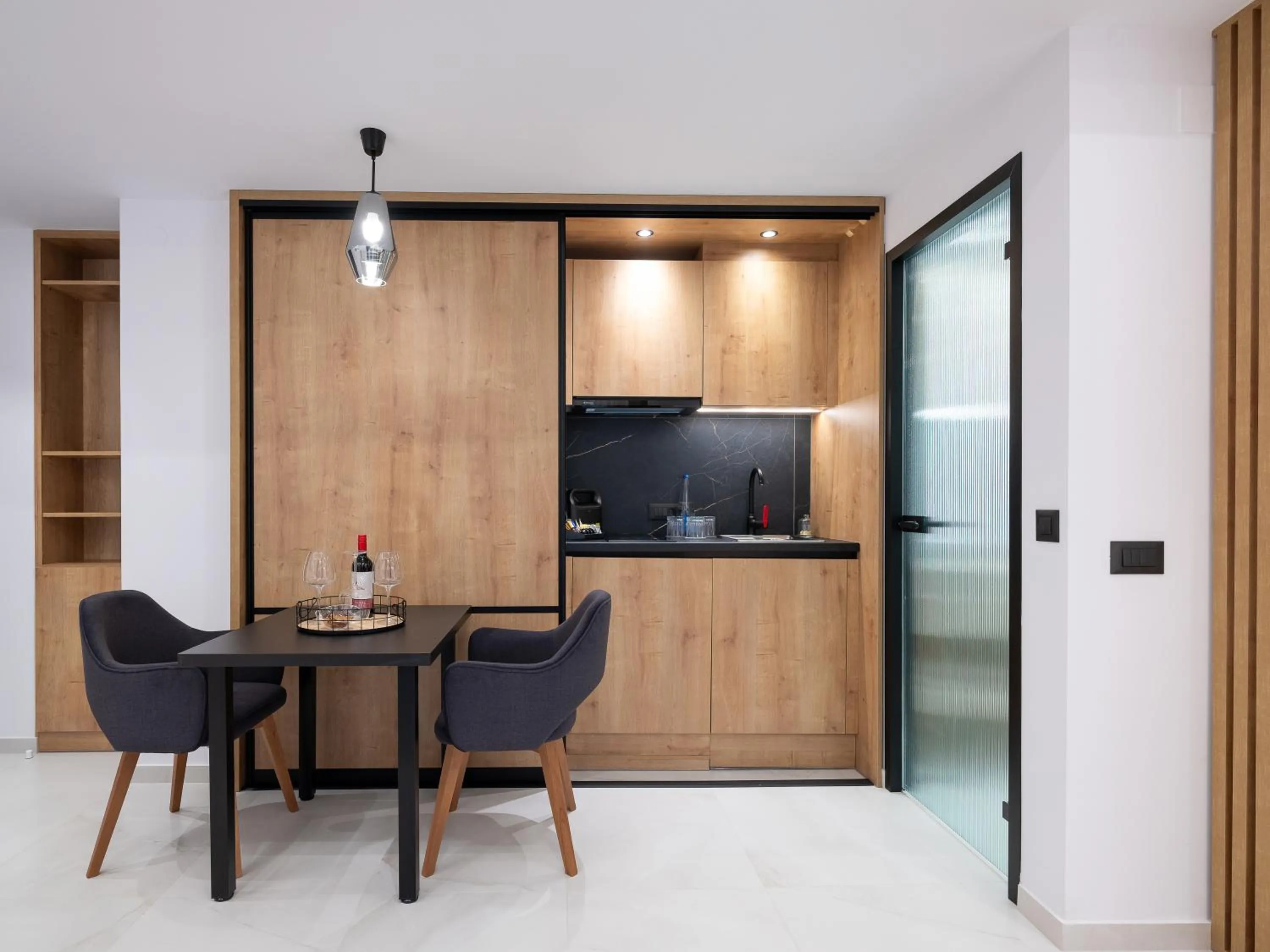 kitchen in Captain Napoleon Paterakis CNP Luxurious Suites