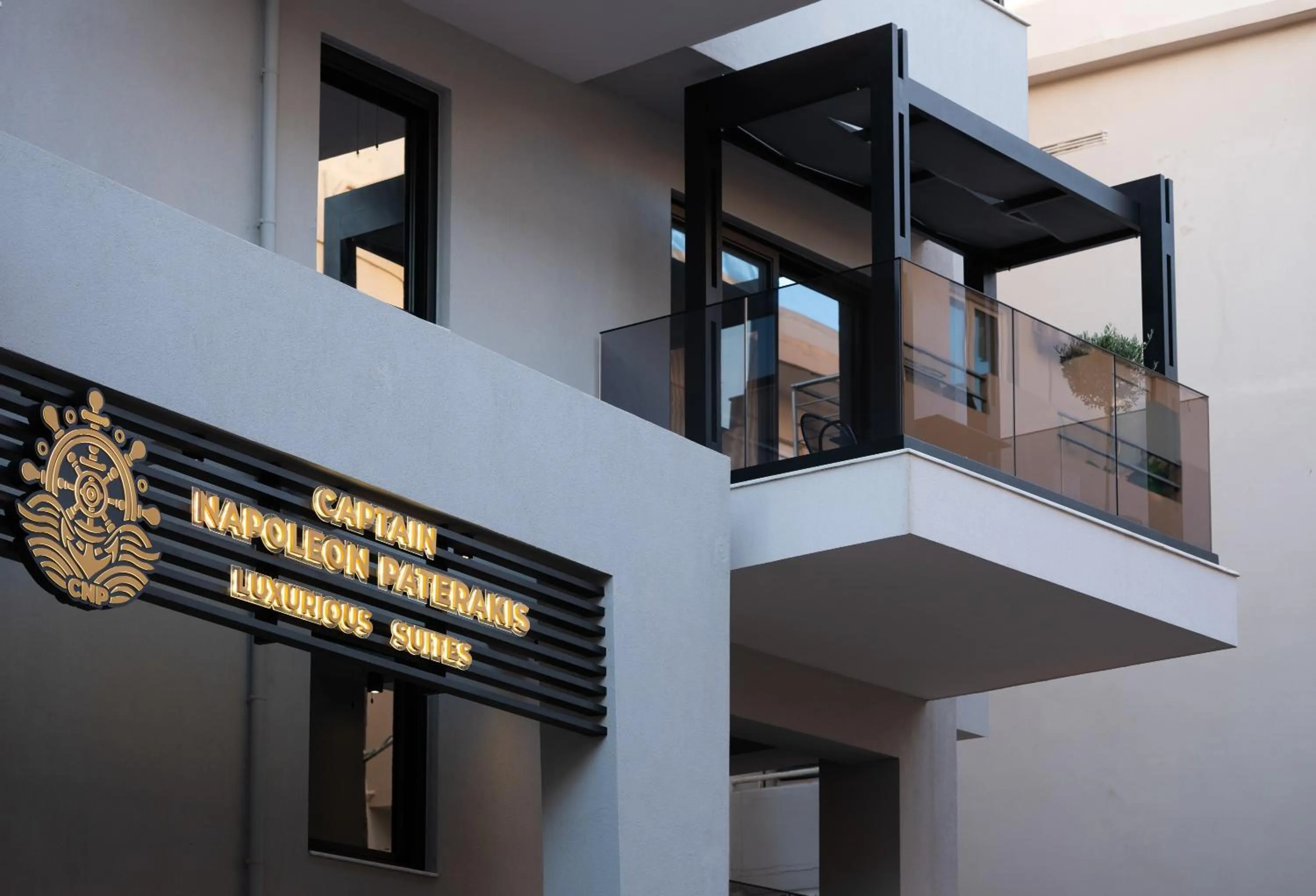 Property building in Captain Napoleon Paterakis CNP Luxurious Suites
