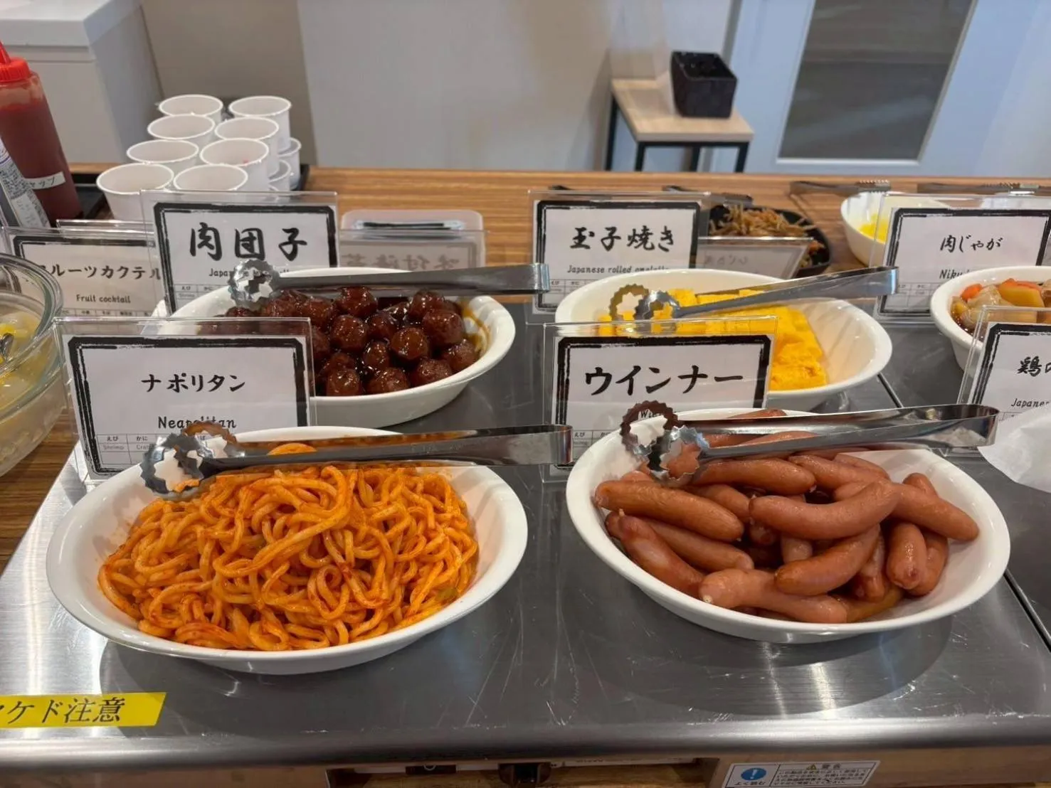 Buffet breakfast in Hotel Crown Hills GOI