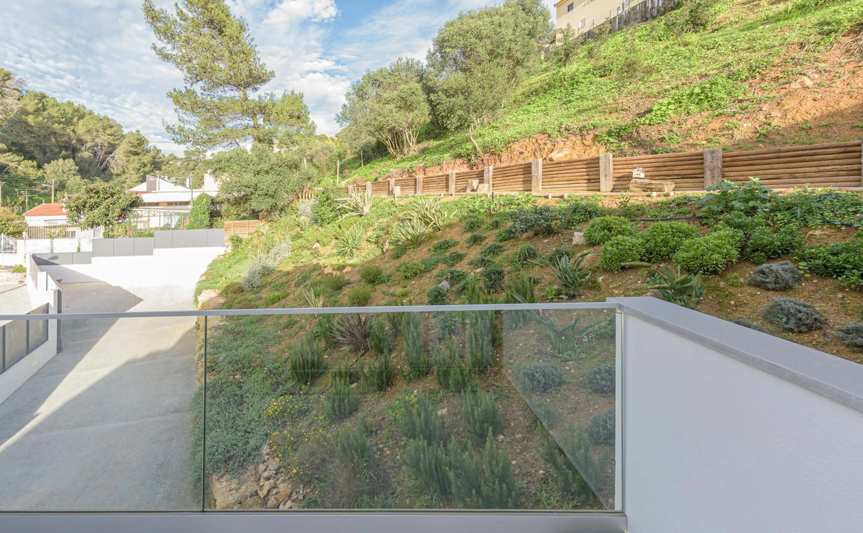 Garden view in Estoril Village Guest House