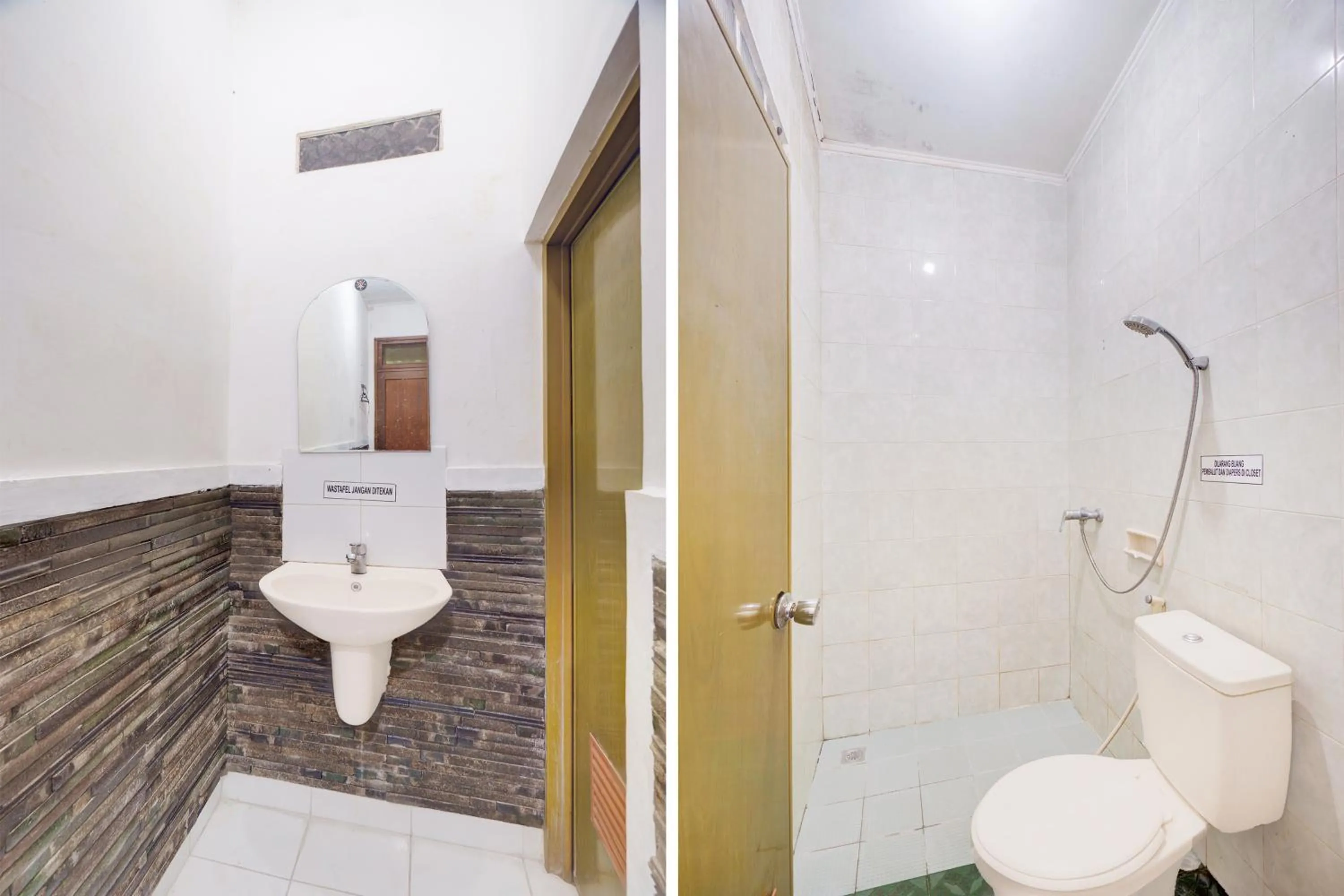 Bathroom in Hotel O Bogor near Taman Safari formerly Hotel Rudian 1