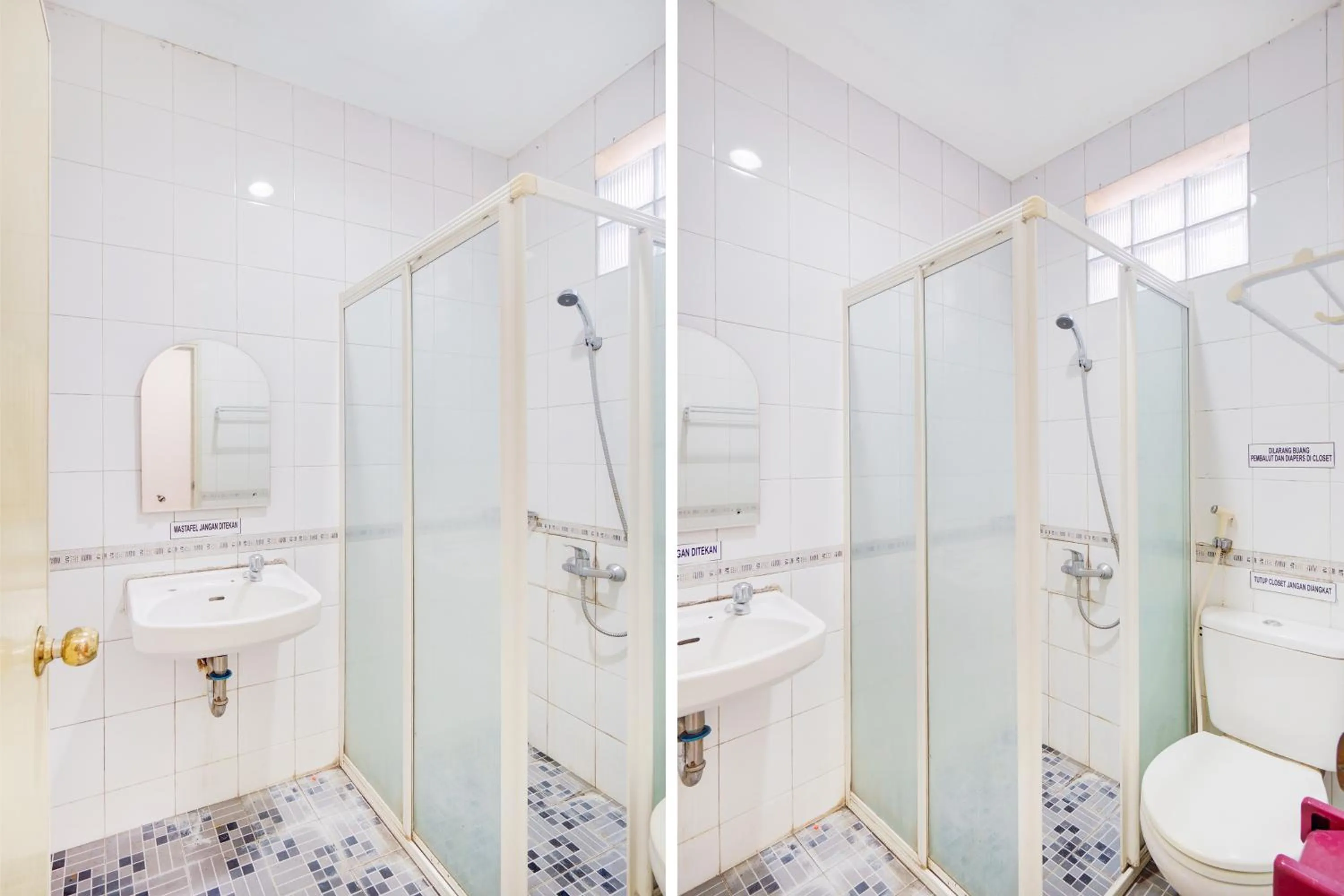 Bathroom in Hotel O Bogor near Taman Safari formerly Hotel Rudian 2