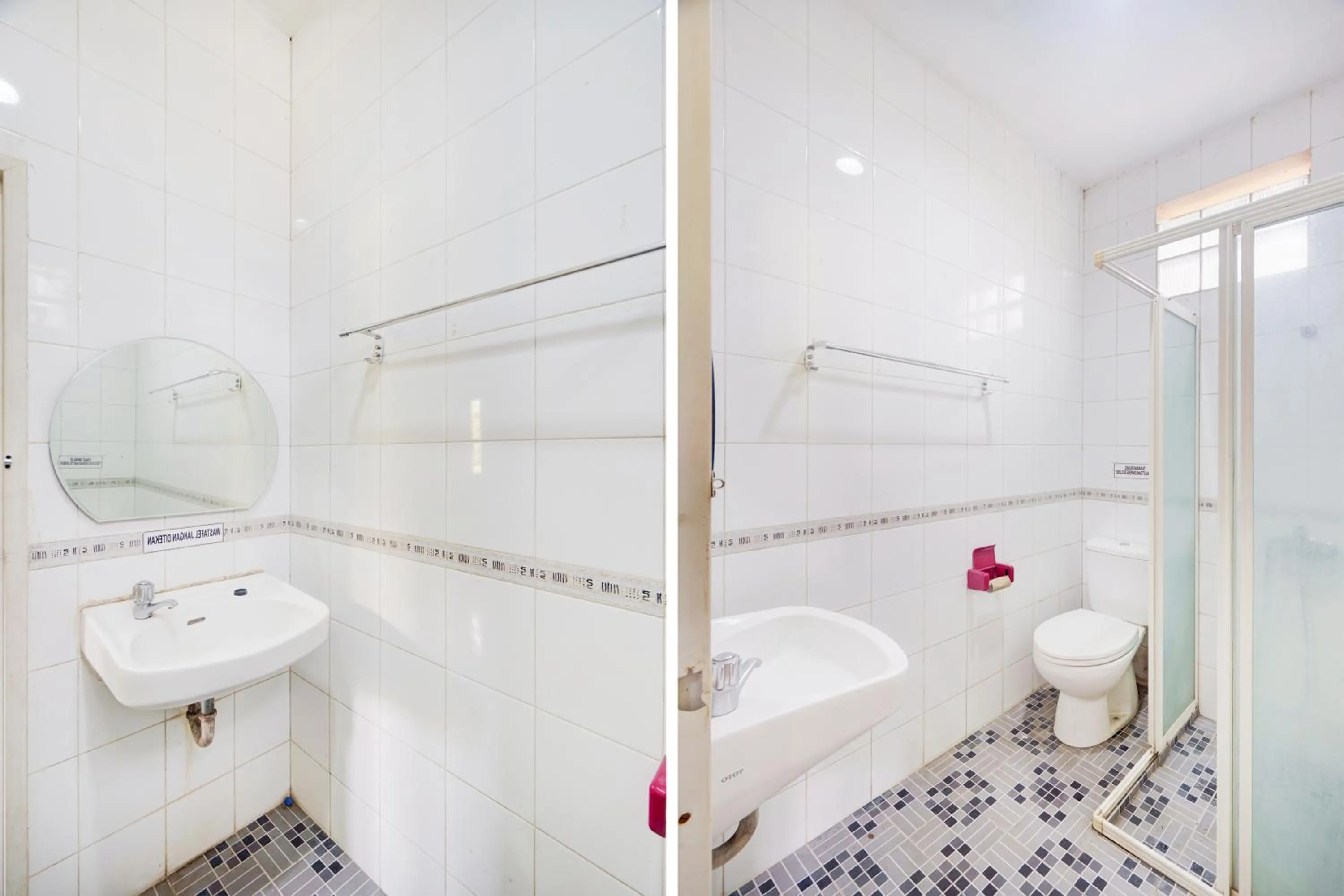 Bathroom in Hotel O Bogor near Taman Safari formerly Hotel Rudian 2