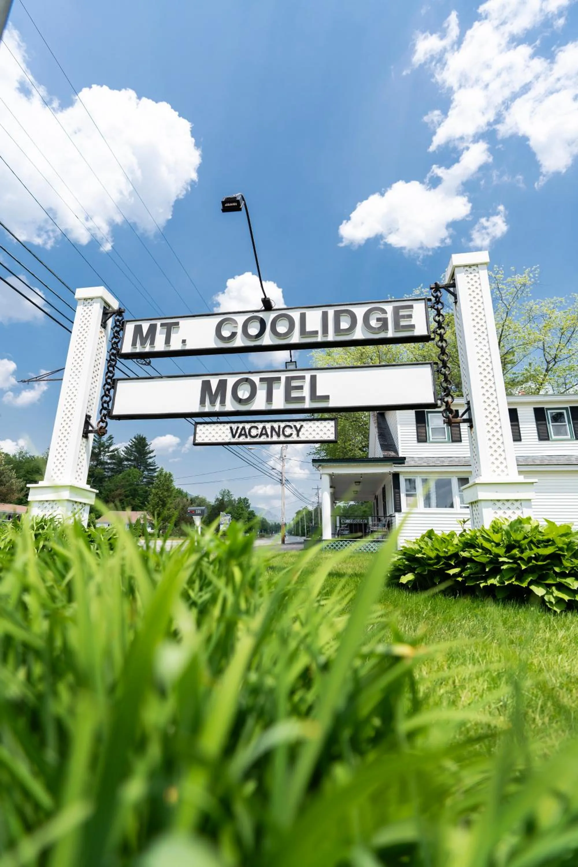 Property logo or sign in Mount Coolidge Motel