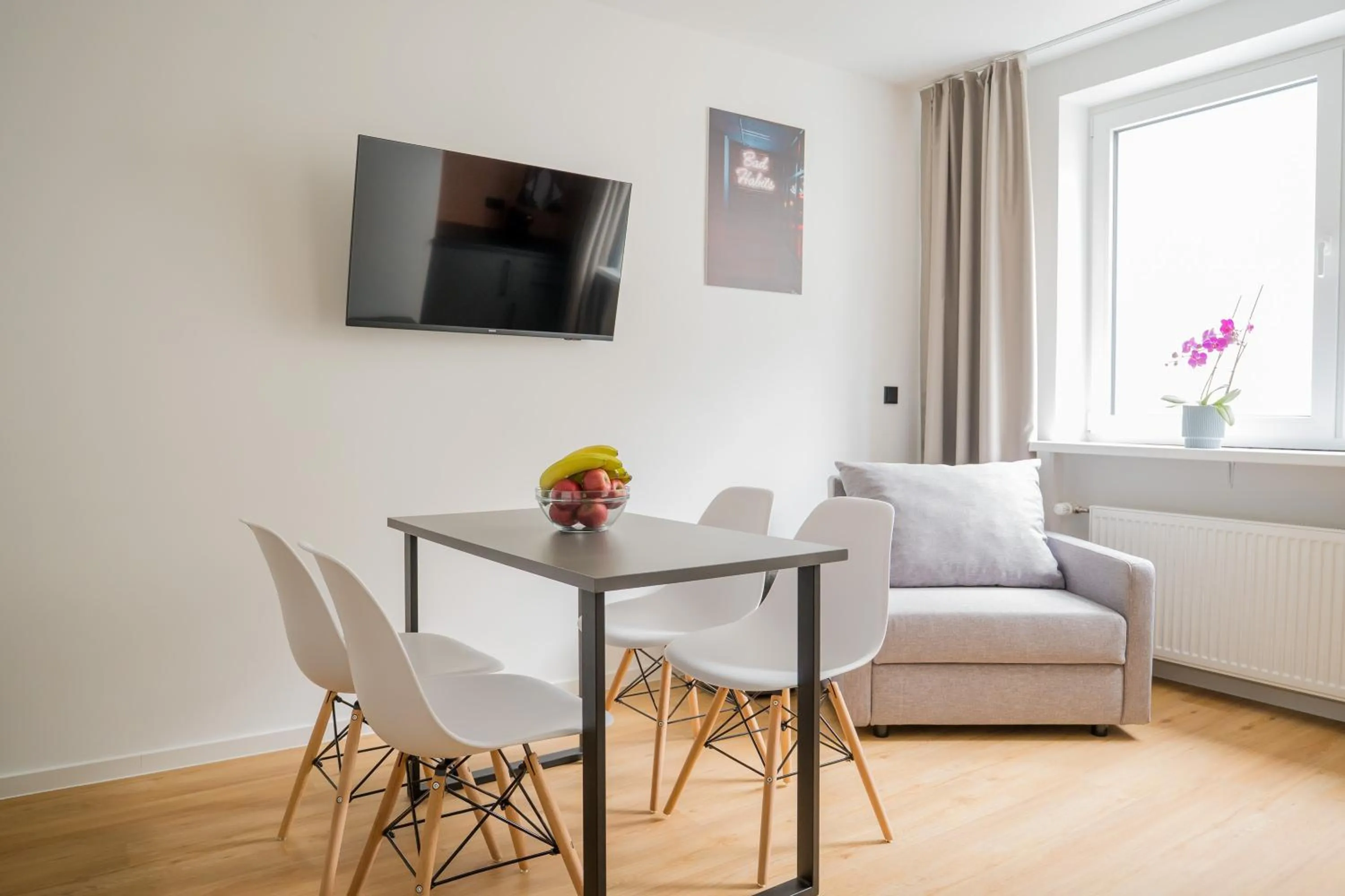 TV and multimedia in Homaris Apartments Nibelungen