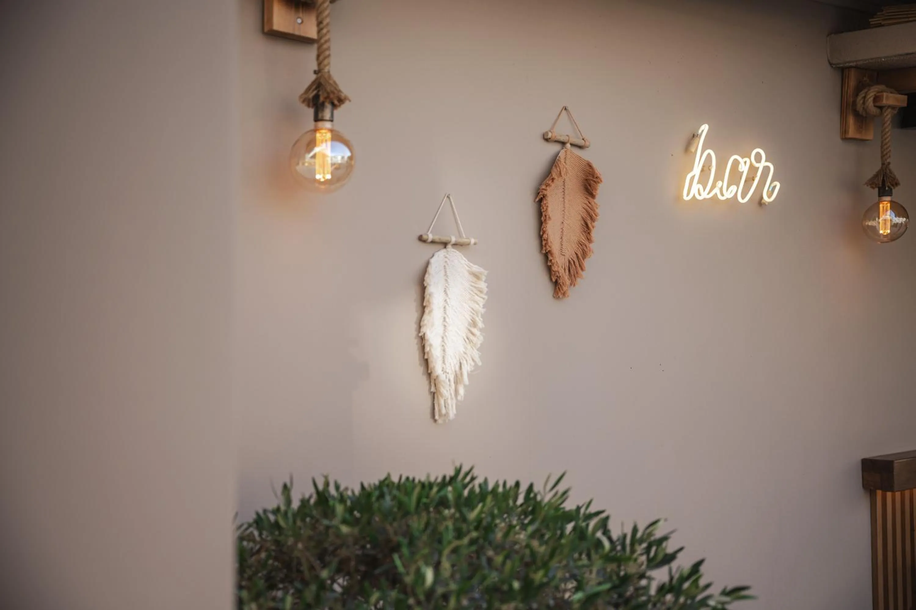 Decorative detail in Vice Hotel