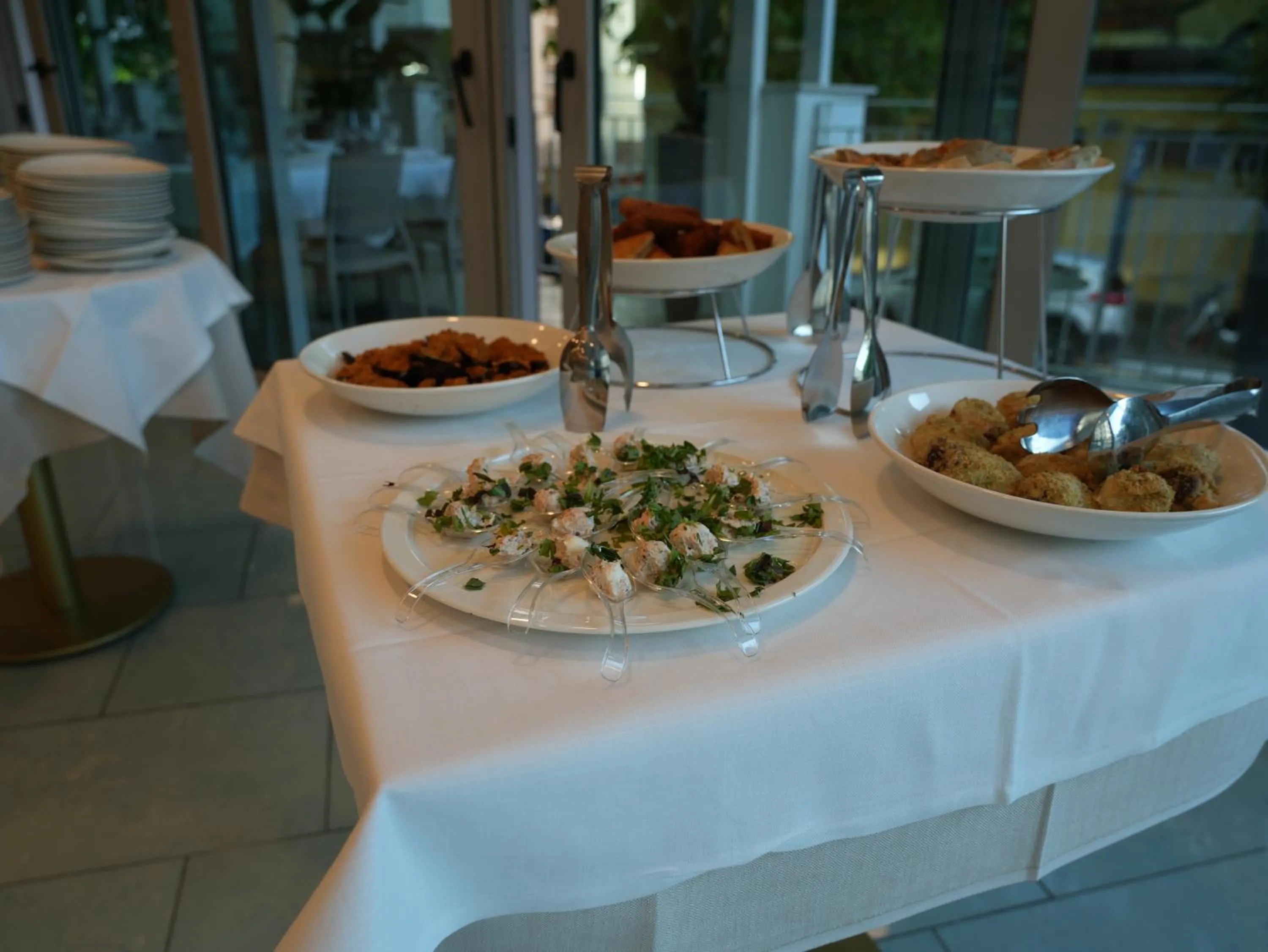 Food close-up in Hotel Regal