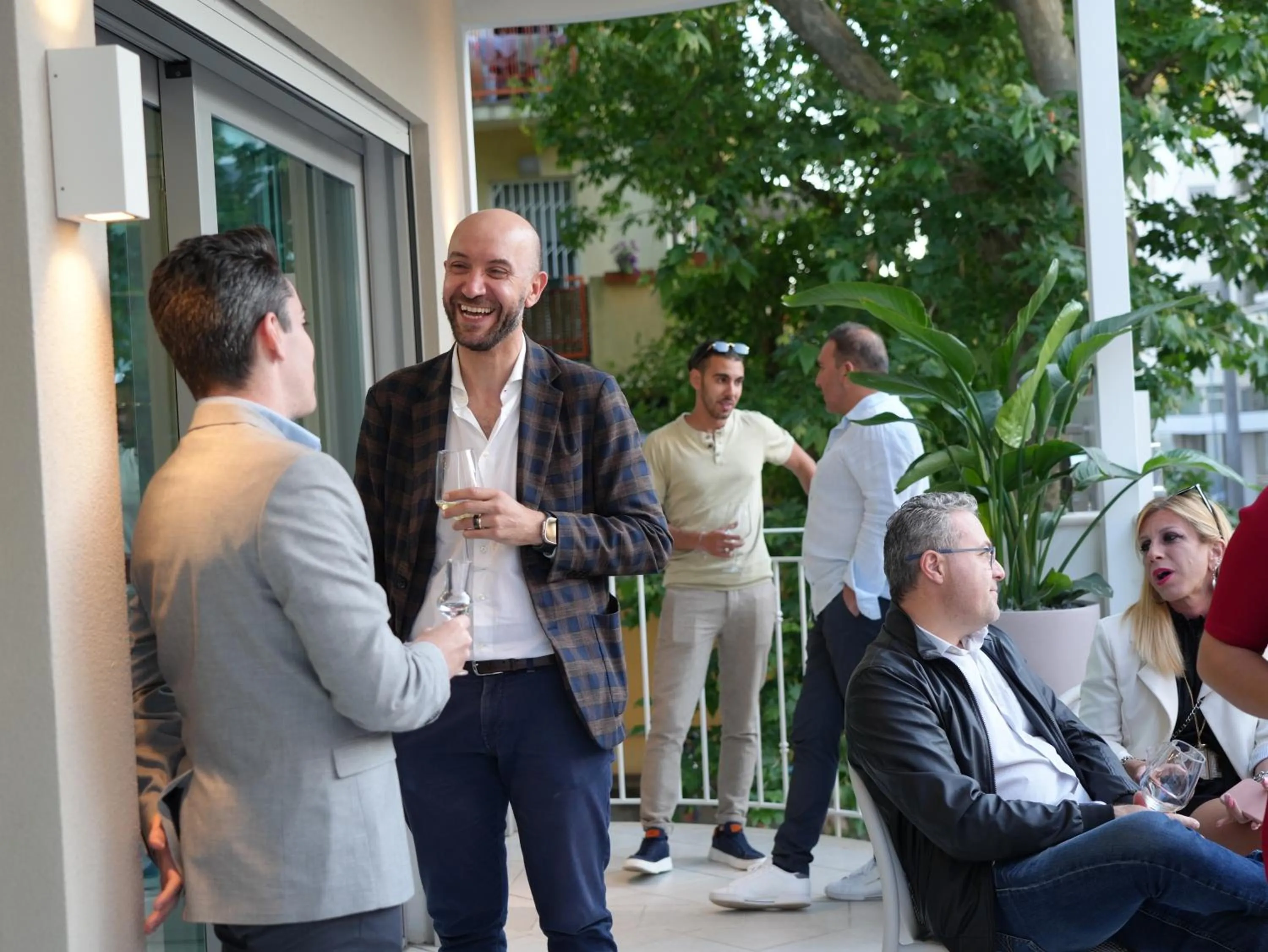 group of guests in Hotel Regal