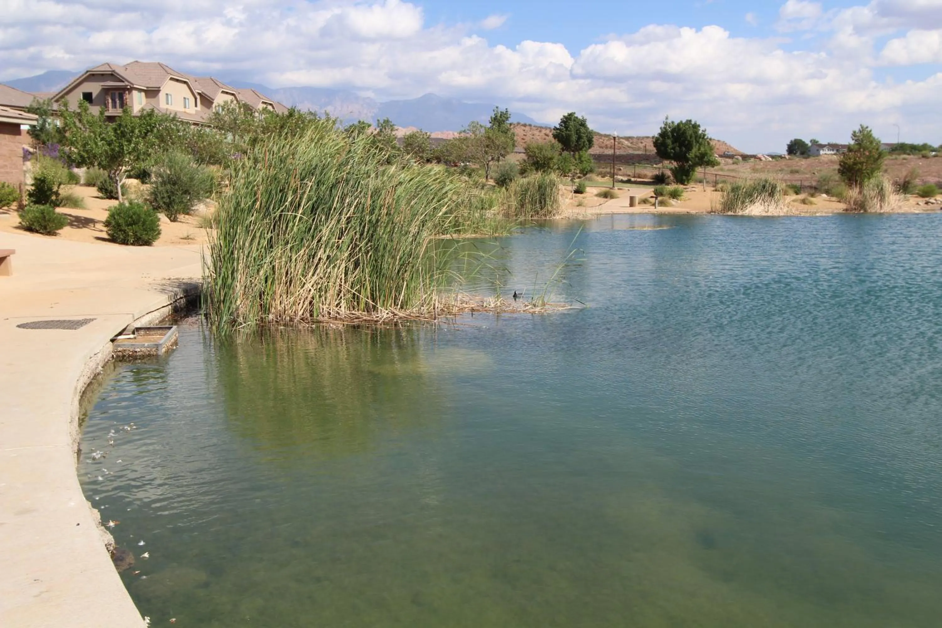 Fishing in Canyon Villas at Coral Ridge