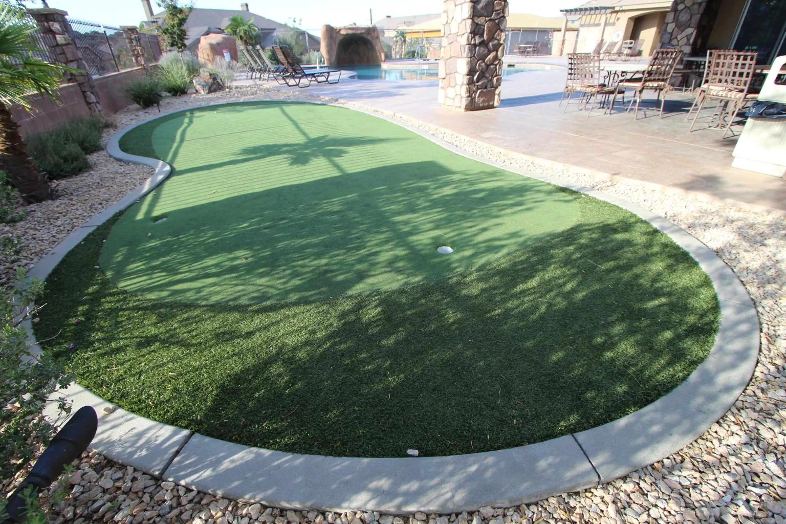 Minigolf in Canyon Villas at Coral Ridge