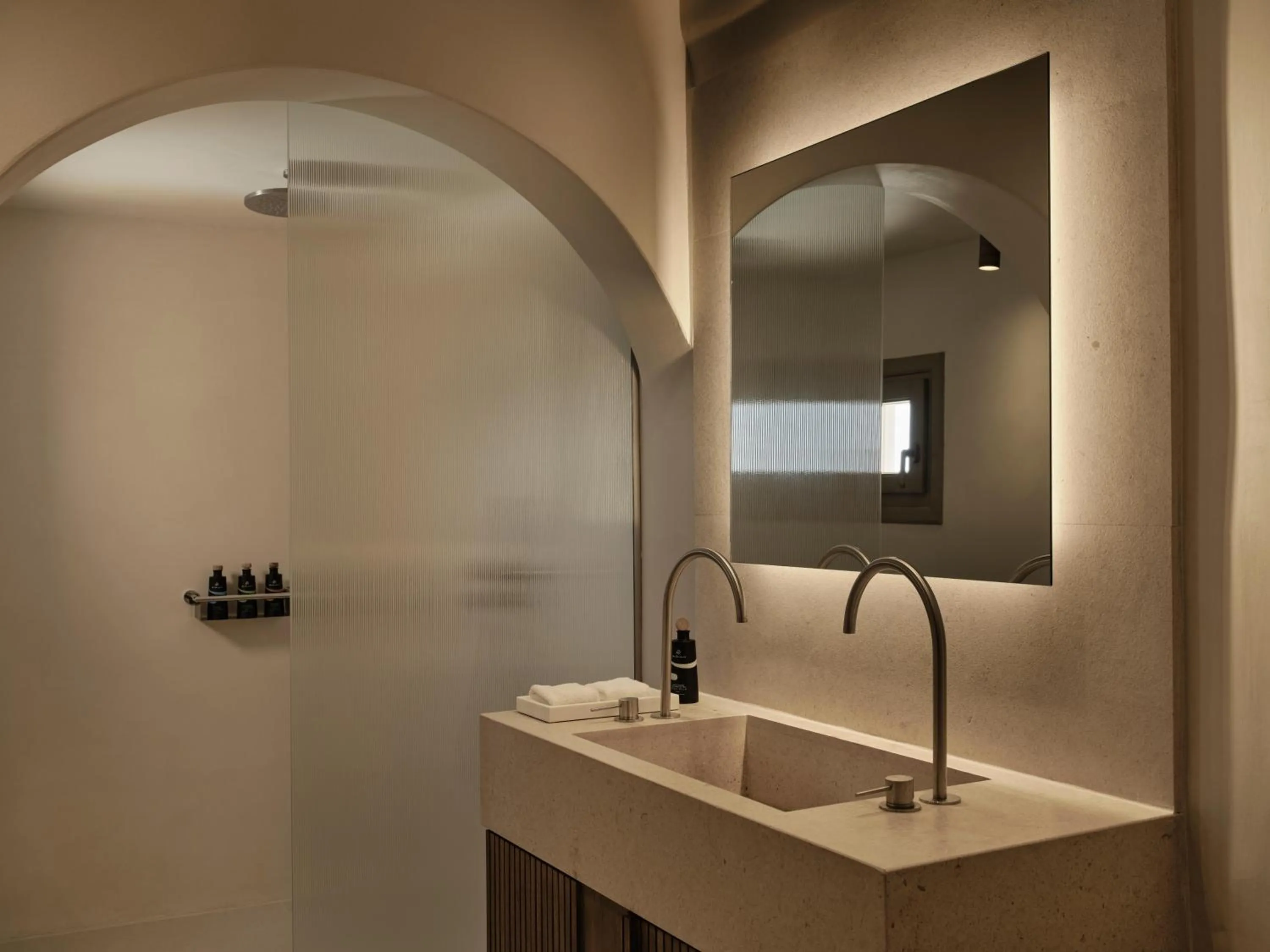 Bathroom in Andronis Luxury Suites