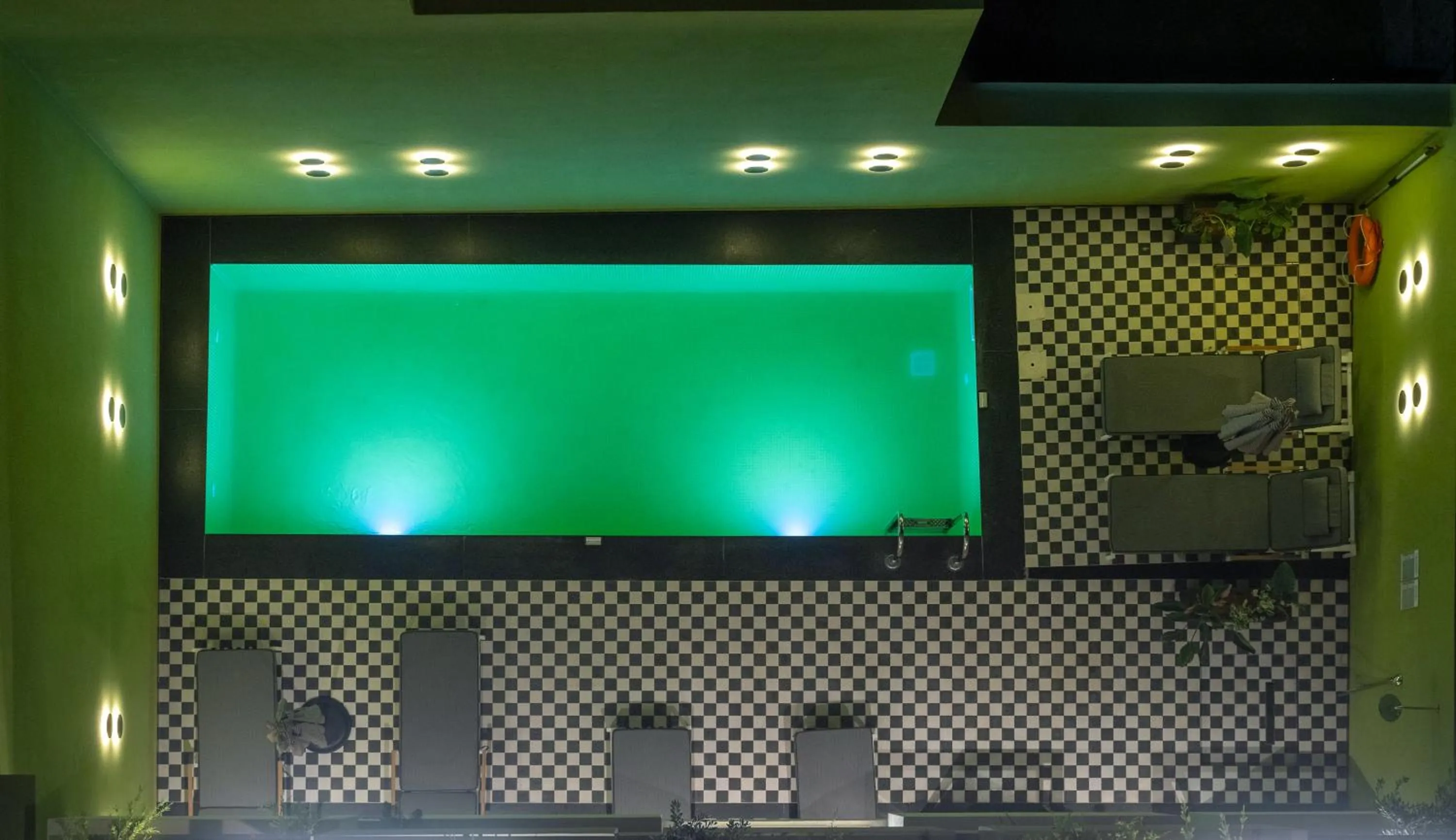 Swimming pool in The Pal Living in a Concept