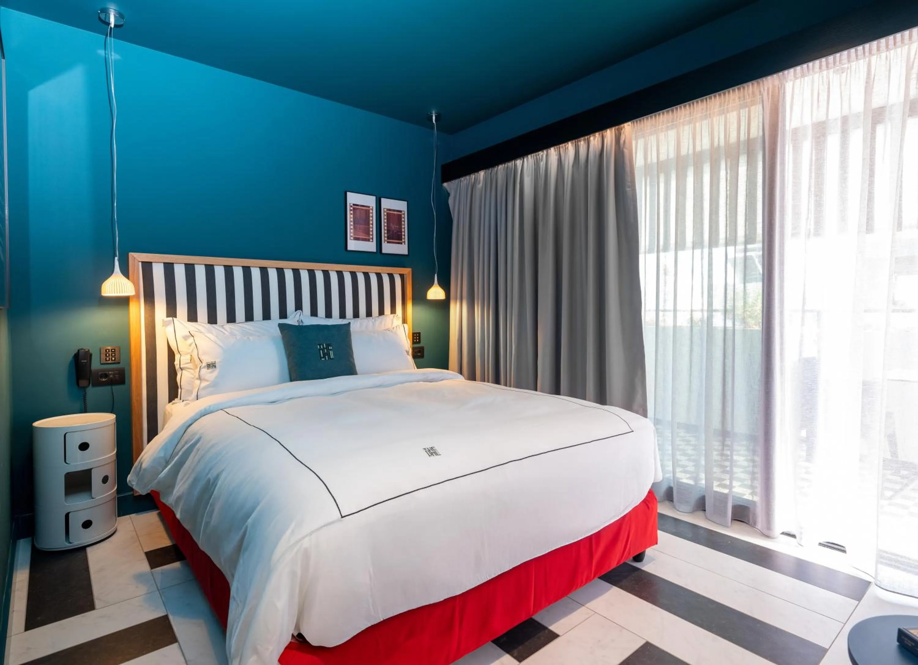 Bed in The Pal Living in a Concept