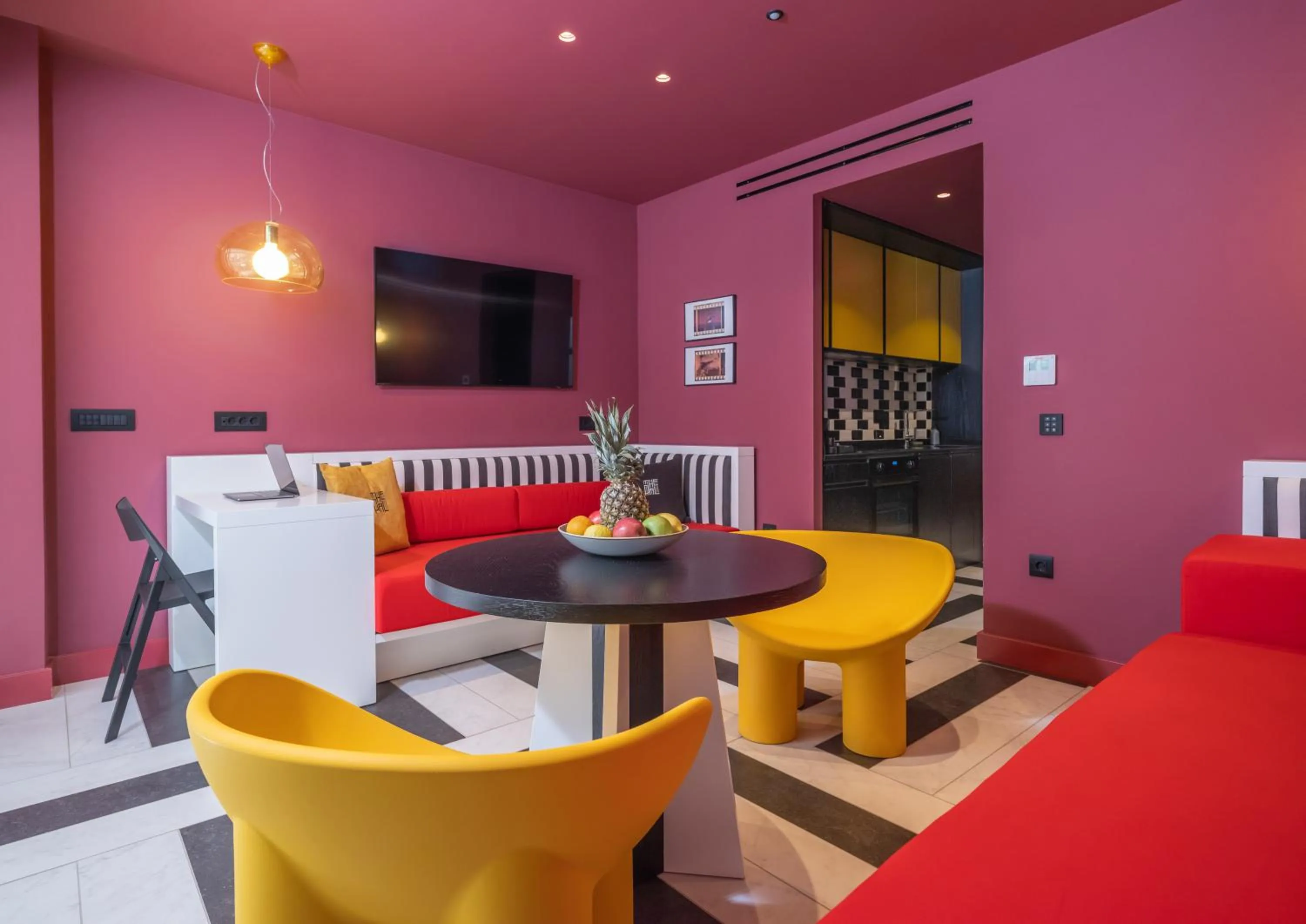 Living room in The Pal Living in a Concept