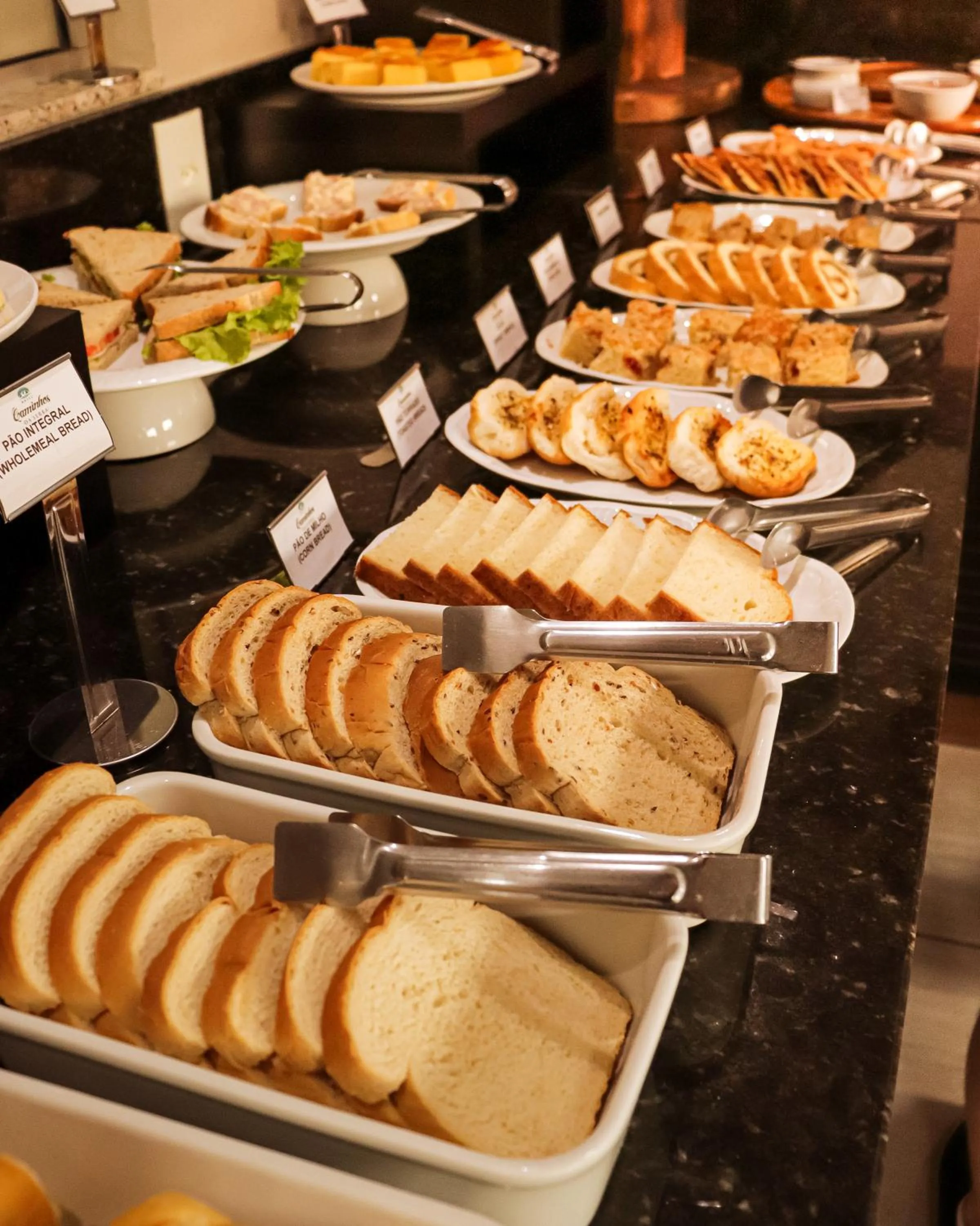 Buffet breakfast in Hotel Caminhos da Serra