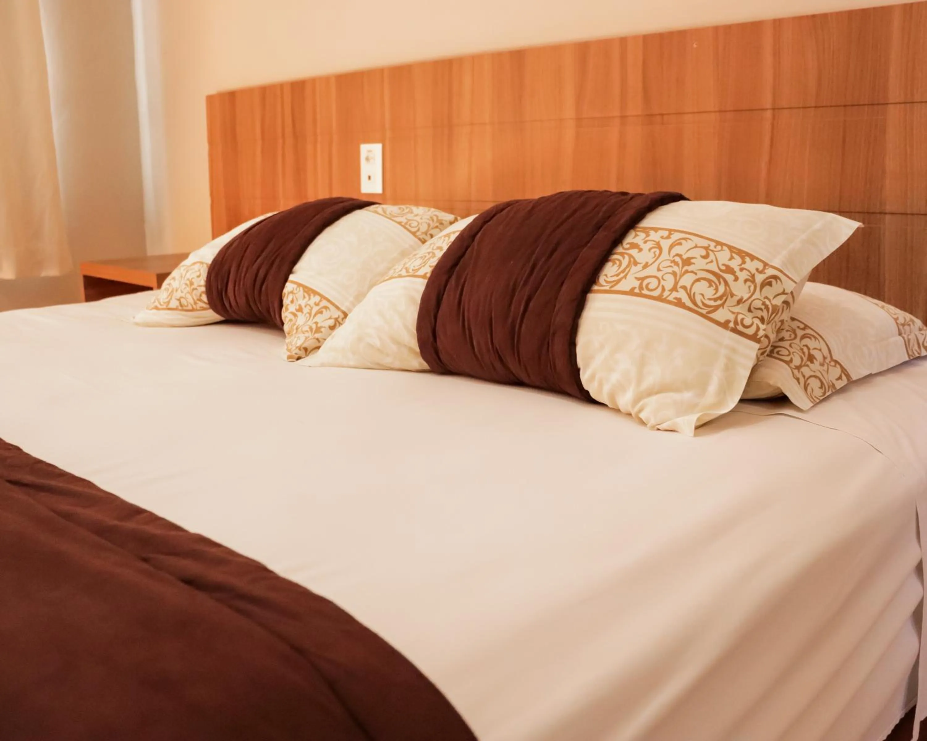 Bed in Hotel Caminhos da Serra