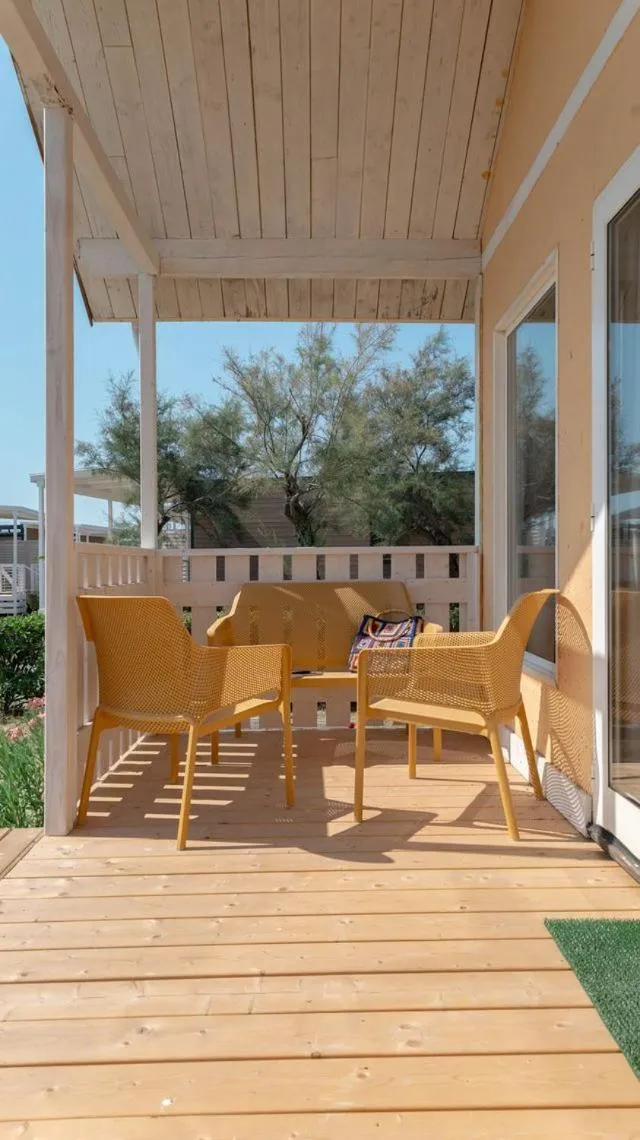 Balcony/Terrace in Camping Grande Italia