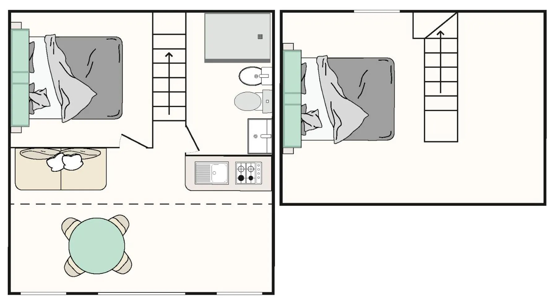 Floor plan in Camping Grande Italia