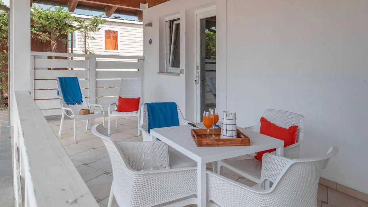 Balcony/Terrace in Camping Grande Italia