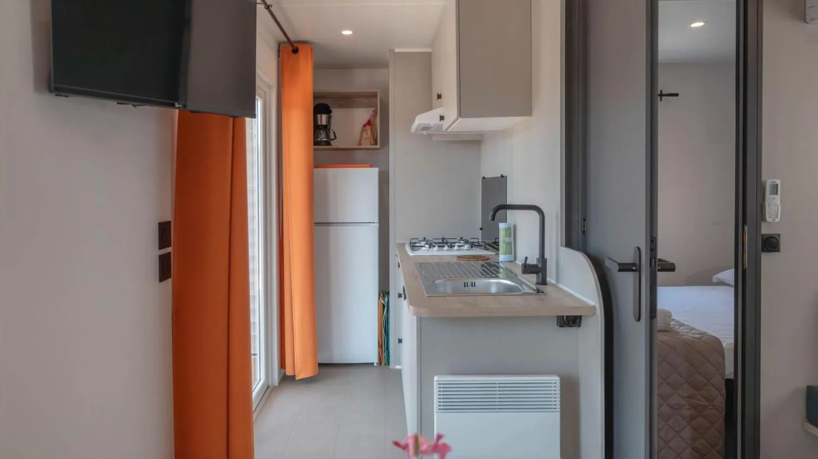 kitchen in Camping Grande Italia