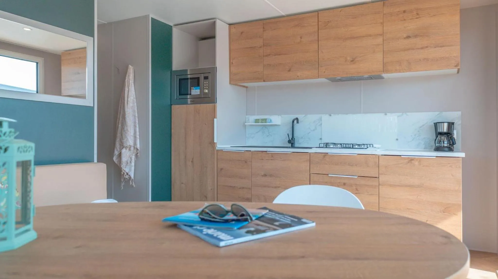 kitchen in Camping Grande Italia