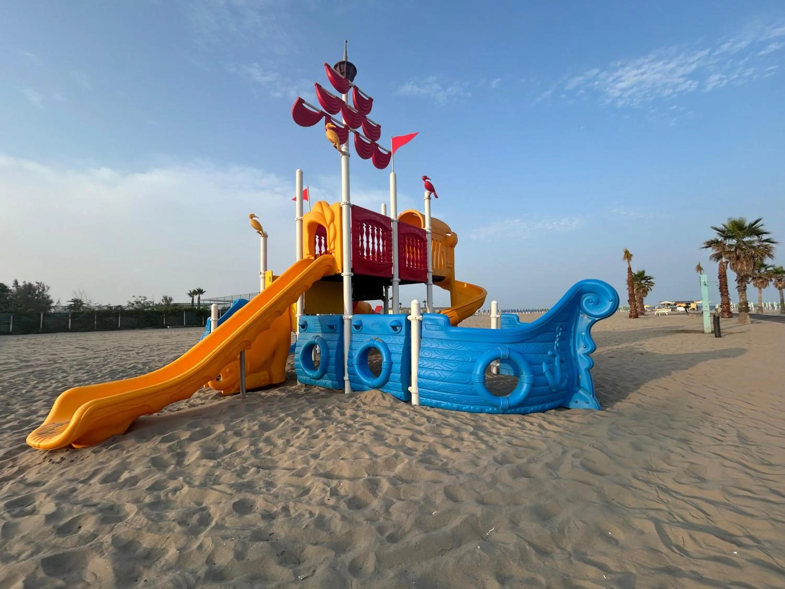 Children play ground in Camping Grande Italia
