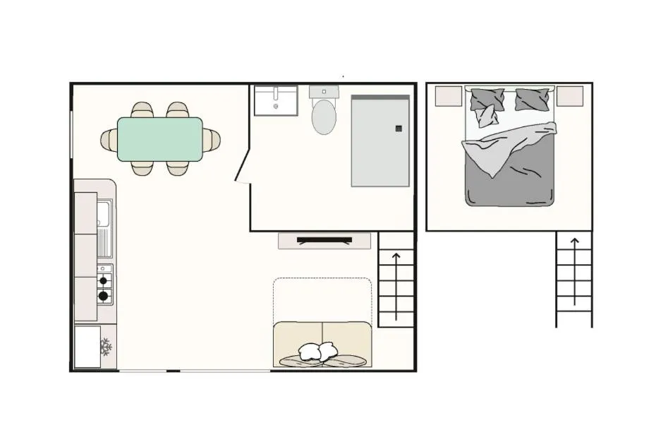 Floor plan in Camping Grande Italia