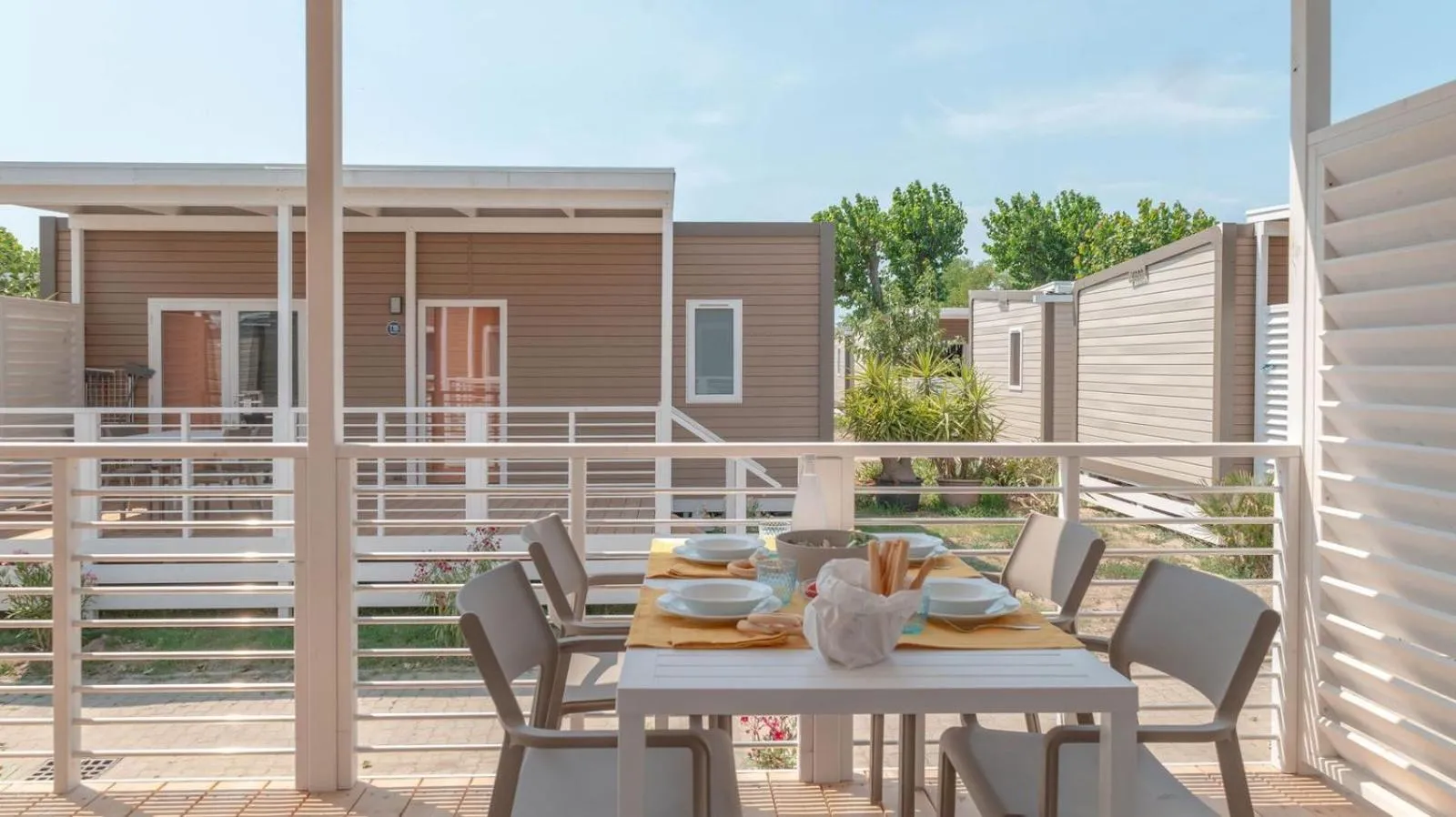 Balcony/Terrace in Camping Grande Italia