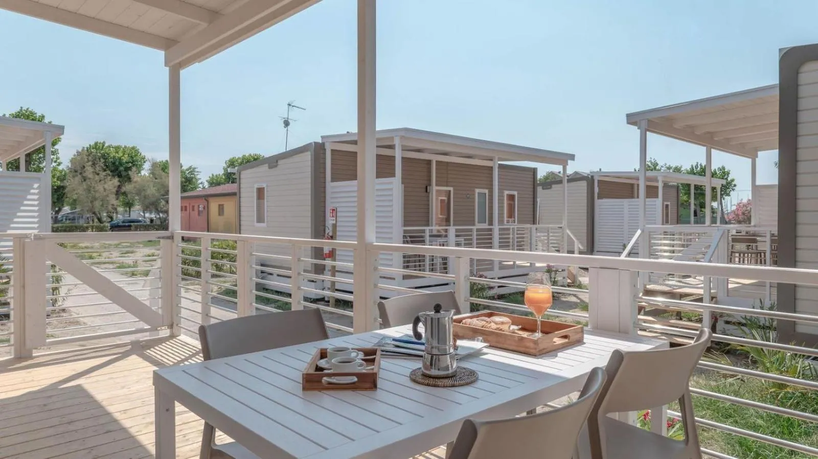 Balcony/Terrace in Camping Grande Italia